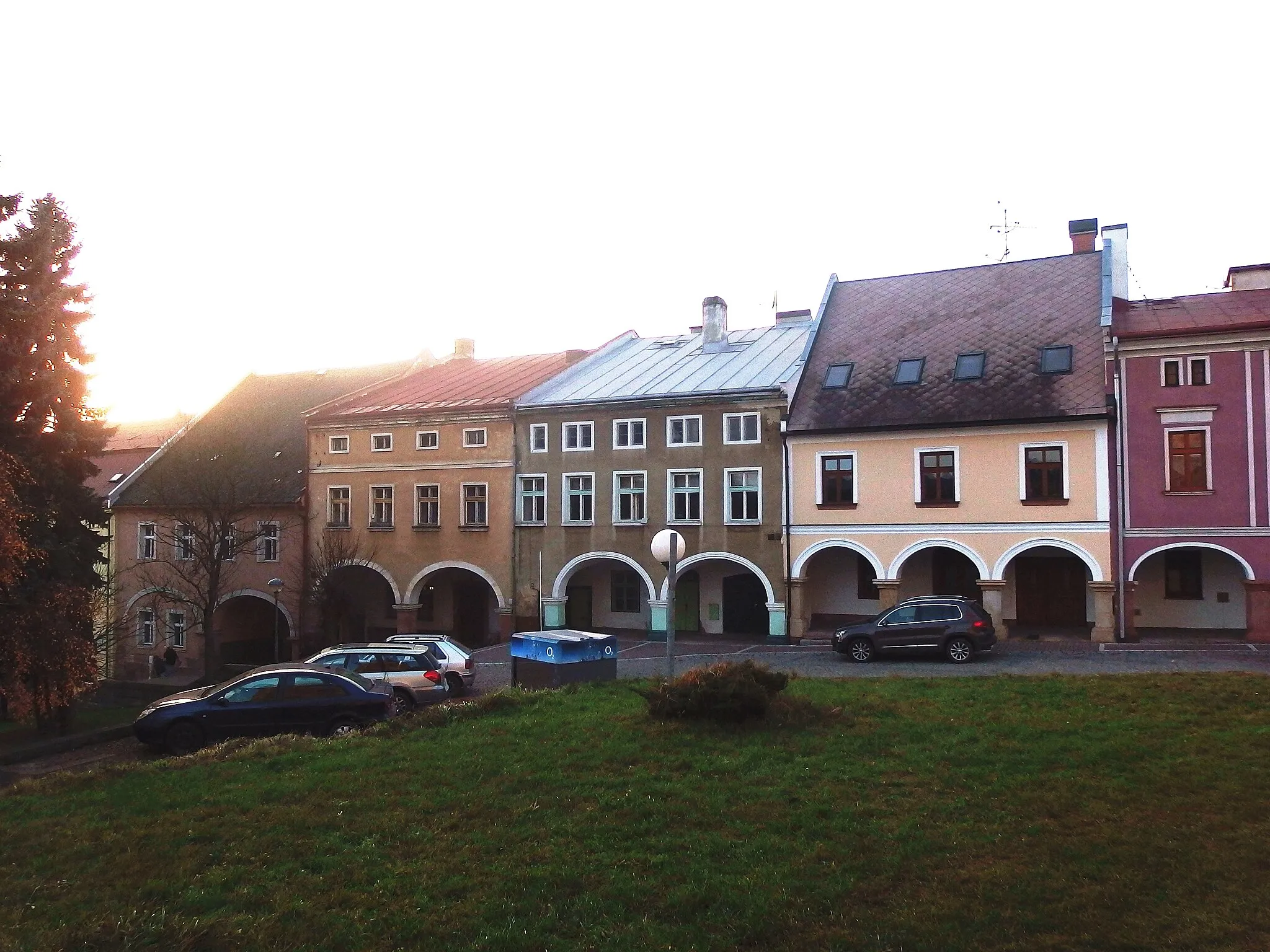 Photo showing: Pilníkov, Trutnov District, Czech Republic. Square.