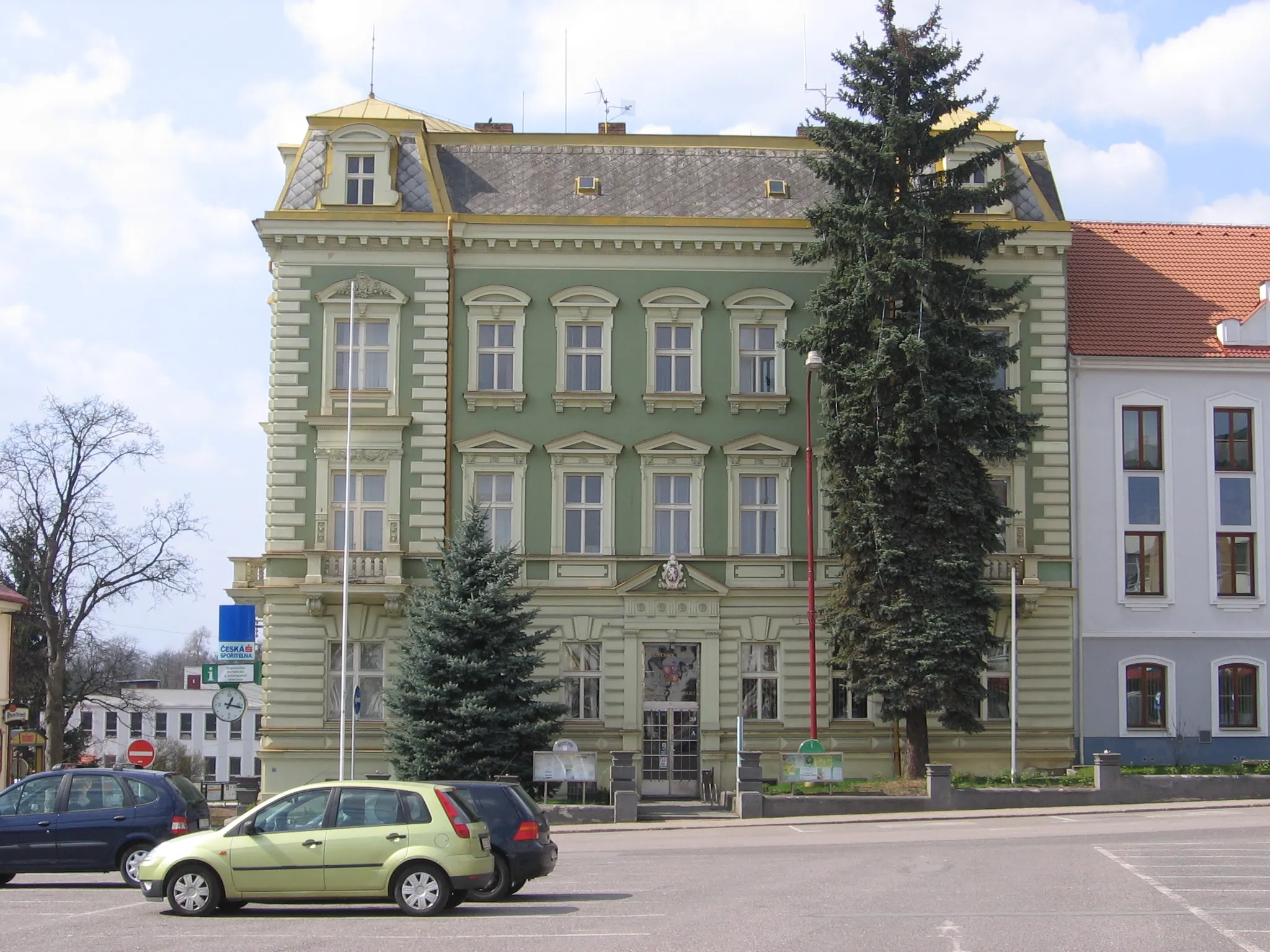 Photo showing: Town Hall in Kostelec nad Orlicí