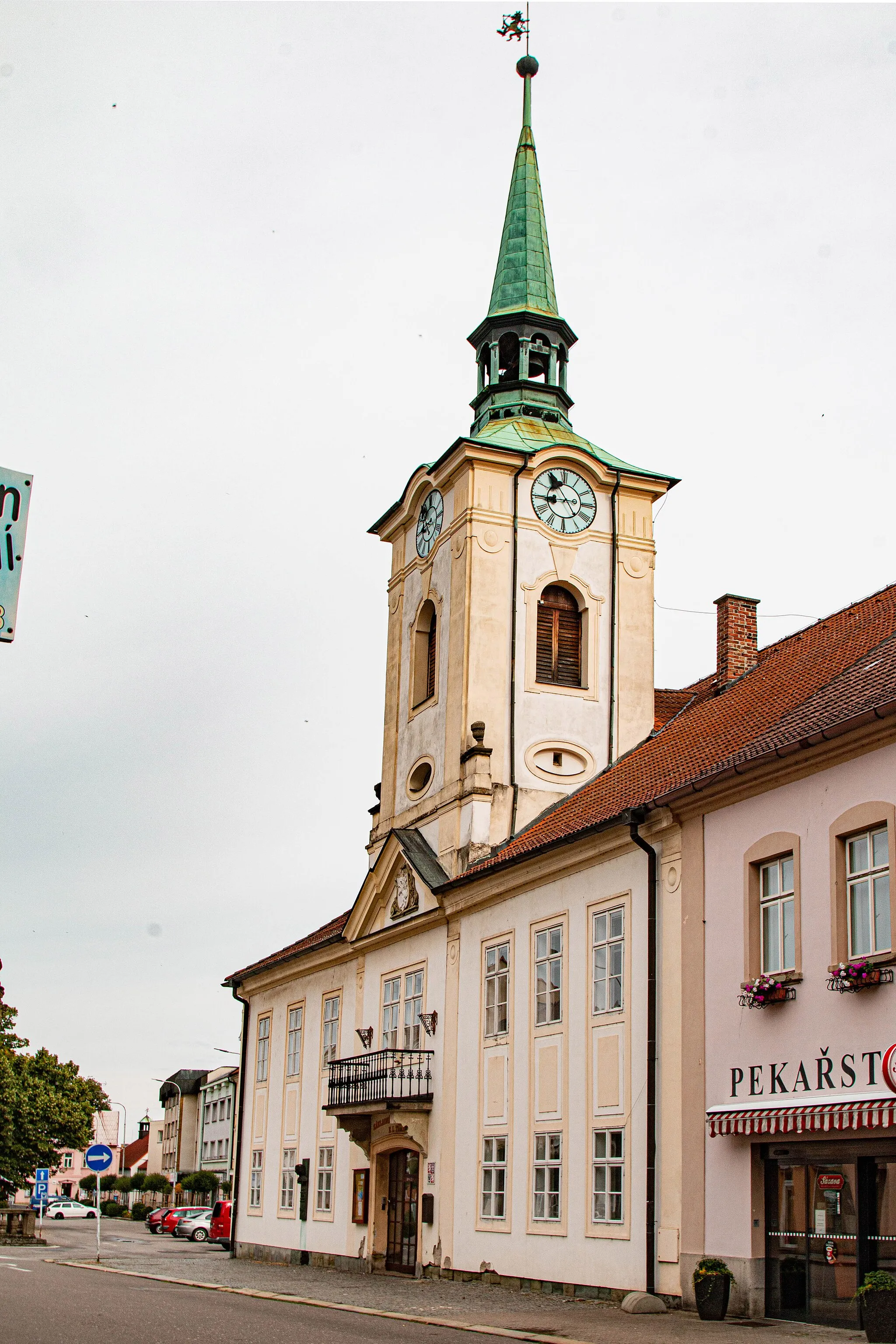Photo showing: Tyršova ulice v Kostelci nad Orlicí