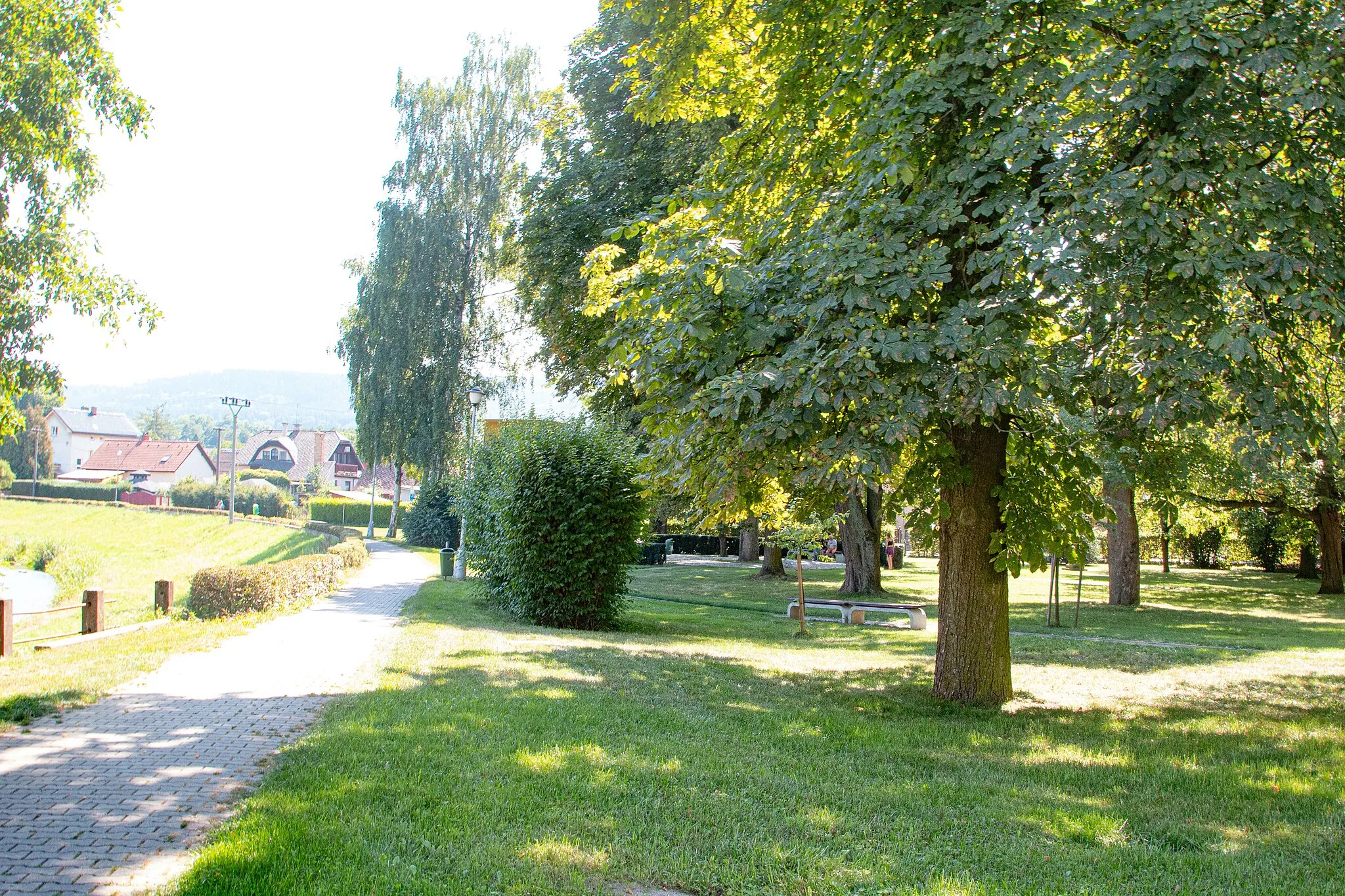 Photo showing: U Parku - ulice v Doudlebech nad Orlicí