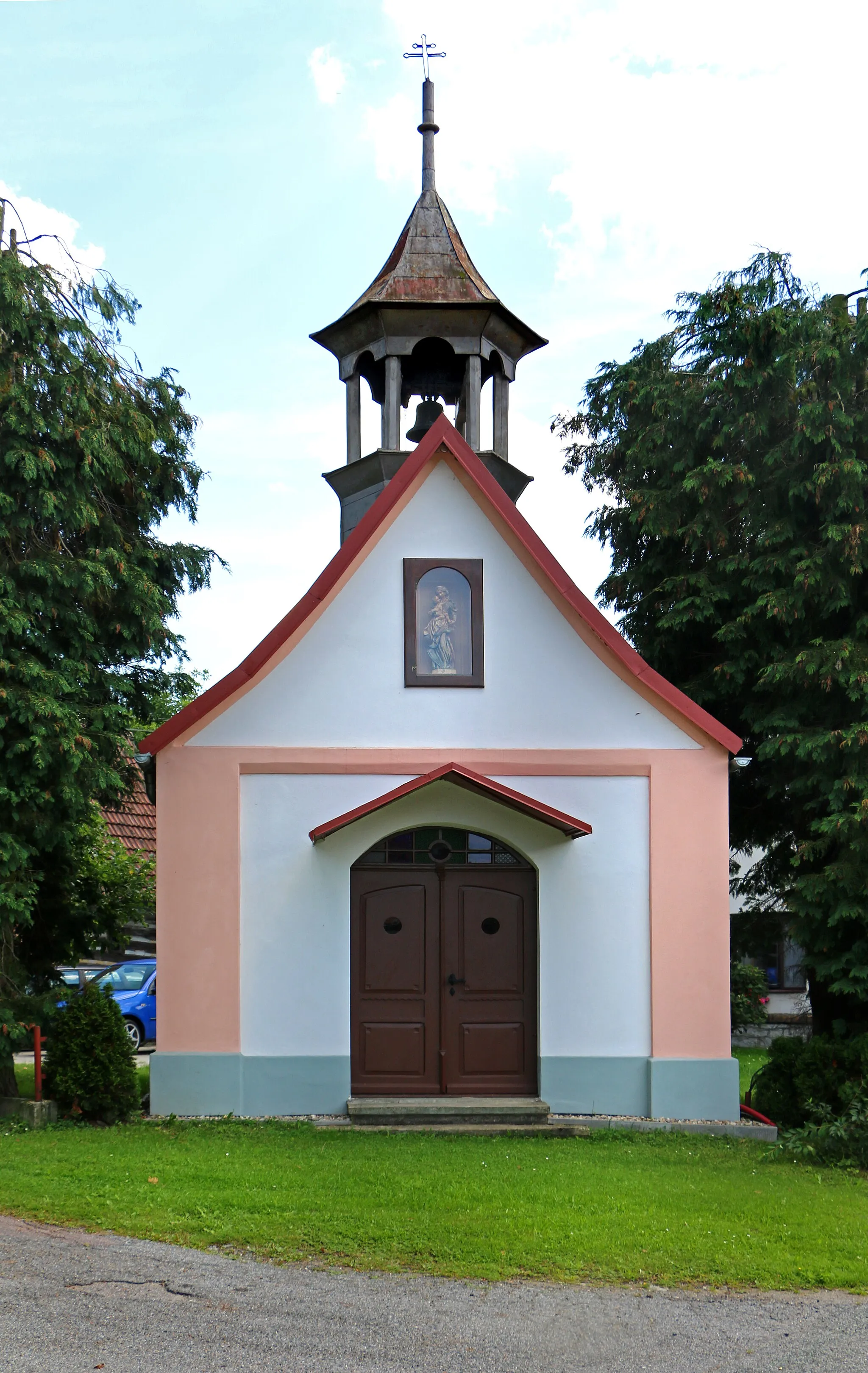Photo showing: Chapel in Sudín, part of Bačetín, Czech Republic.