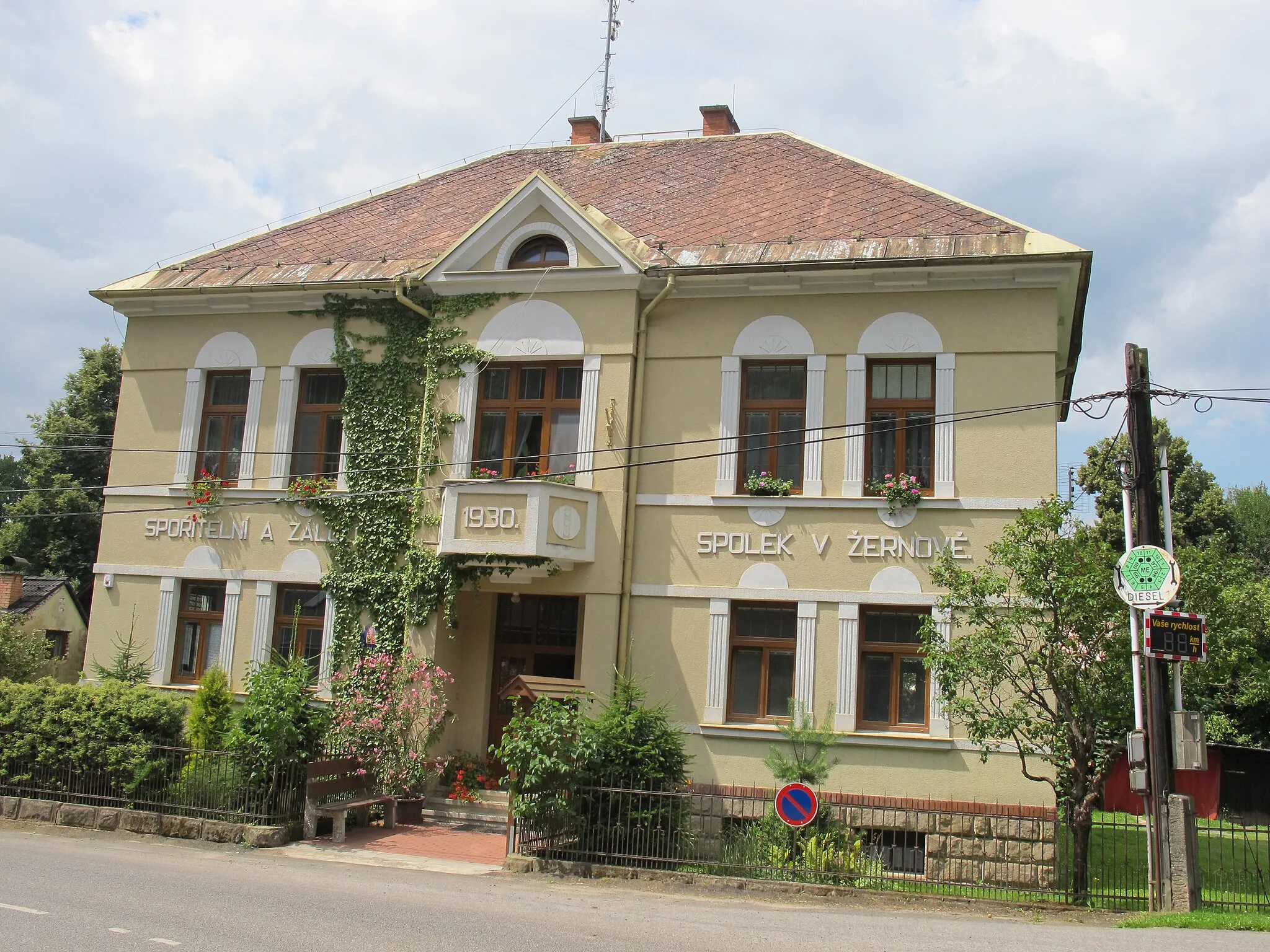 Photo showing: Žernov v okrese Semily - obecní úřad