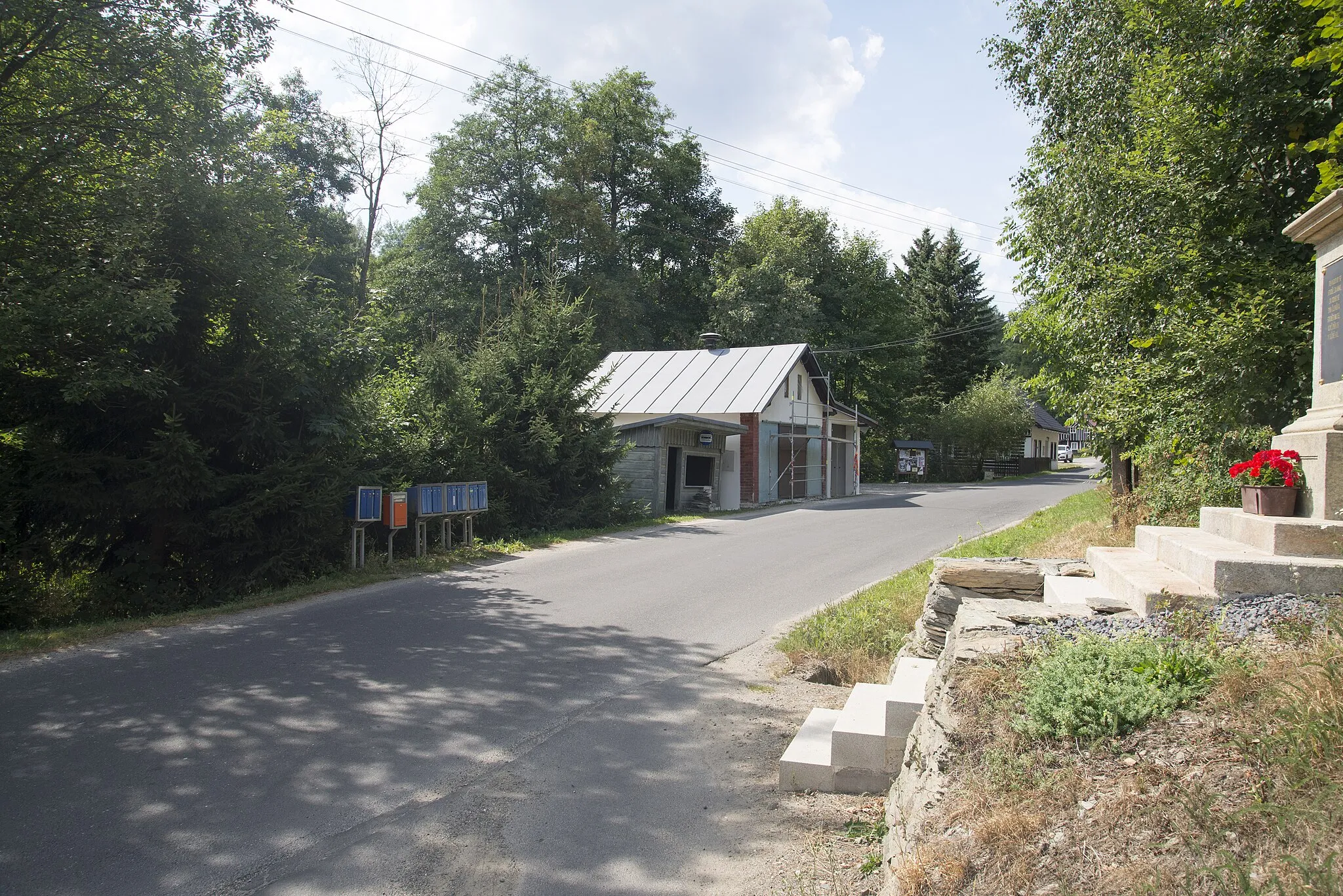 Photo showing: Horní Tříč, village, part of the city Vysoké nad Jizerou, Semily district, Liberec Region