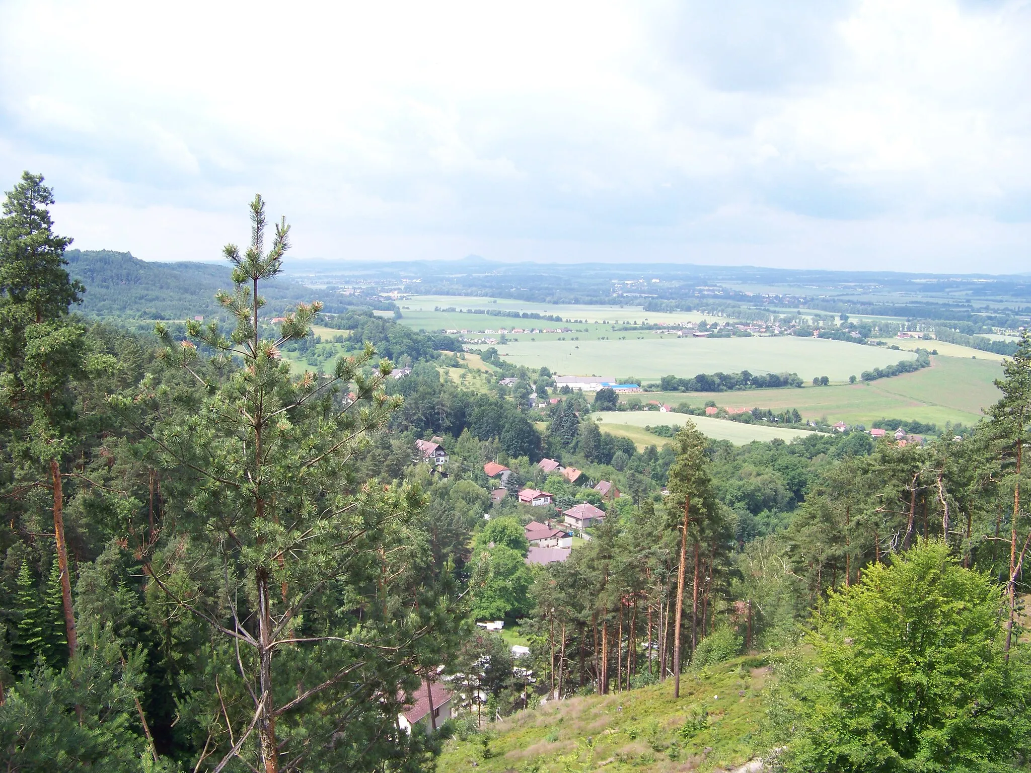 Photo showing: Turnov, Liberec Region, the Czech Republic. View from Hlavatice Tower.