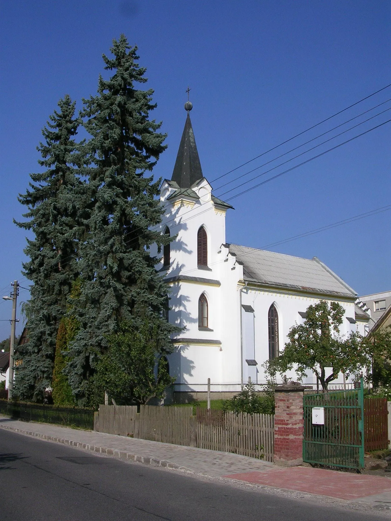 Photo showing: Příšovice, Liberec District, Liberec Region, the Czech Republic. Saint Wenceslaus chapel.
