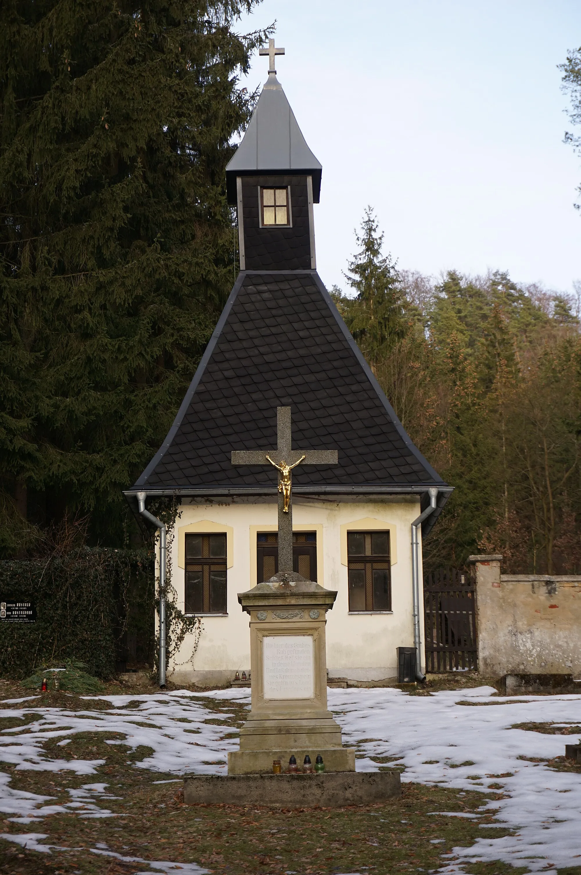 Photo showing: Zábrdí (u Osečné) - hřbitov