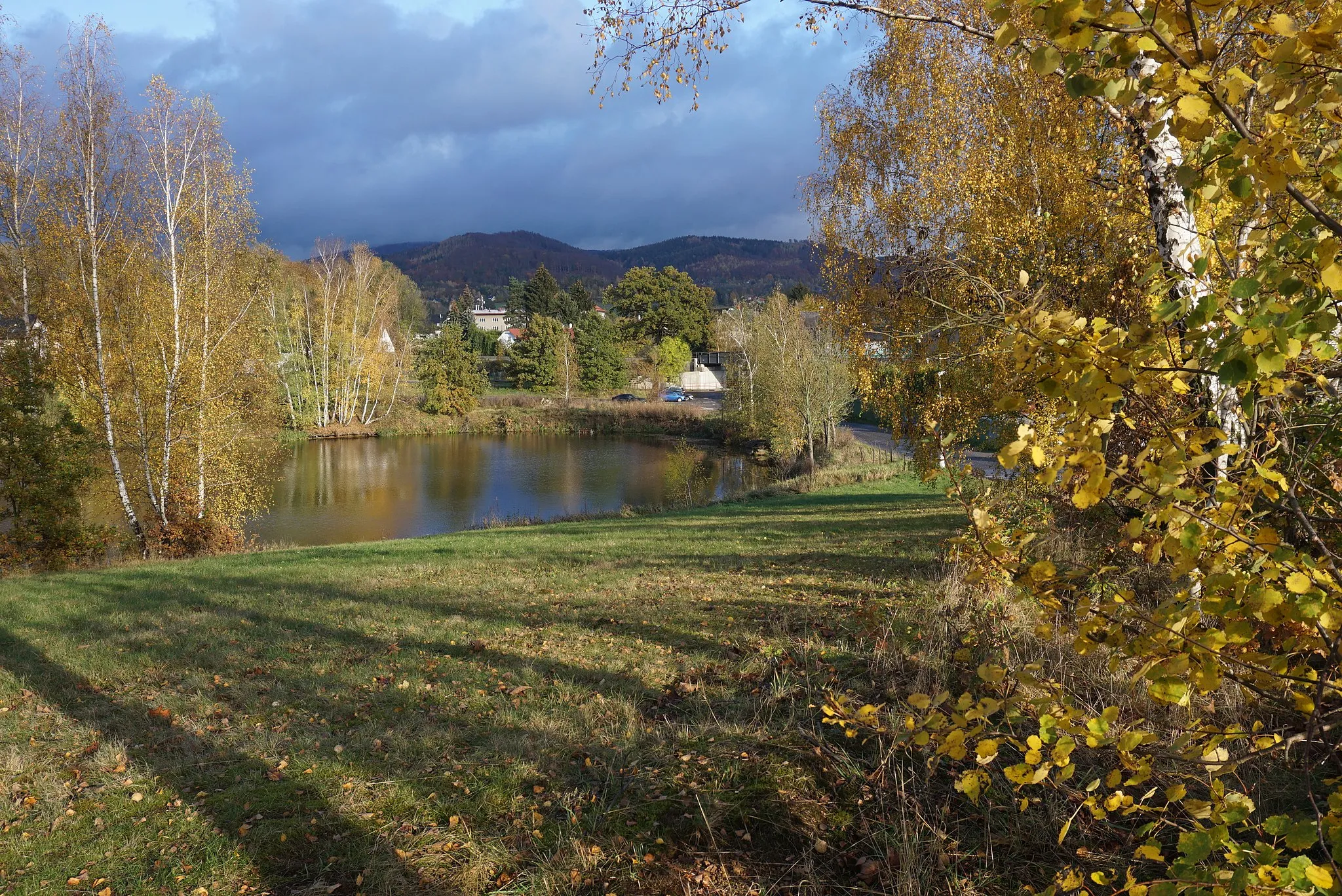 Photo showing: Krásná Studánka (Liberec XXXI) - rybník Kačák