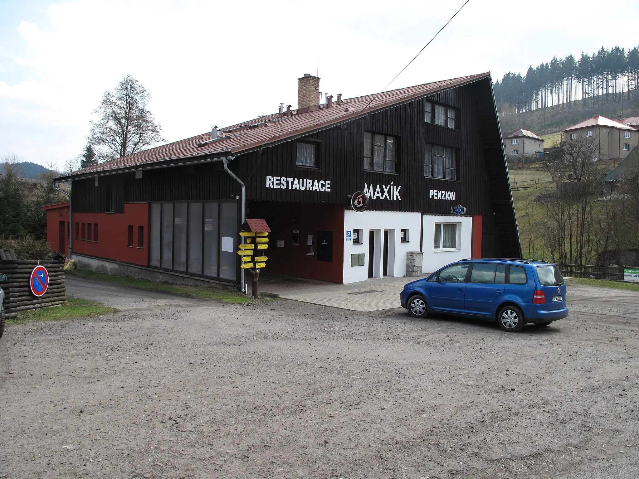 Photo showing: Pensionin Plavy. Jablonec nad Nisou District, Czech Republic.