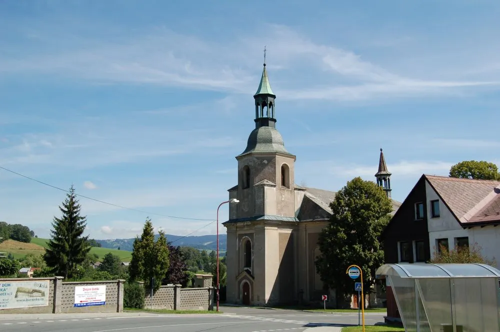 Photo showing: Kostel Sv.Bartoloměje v Držkově