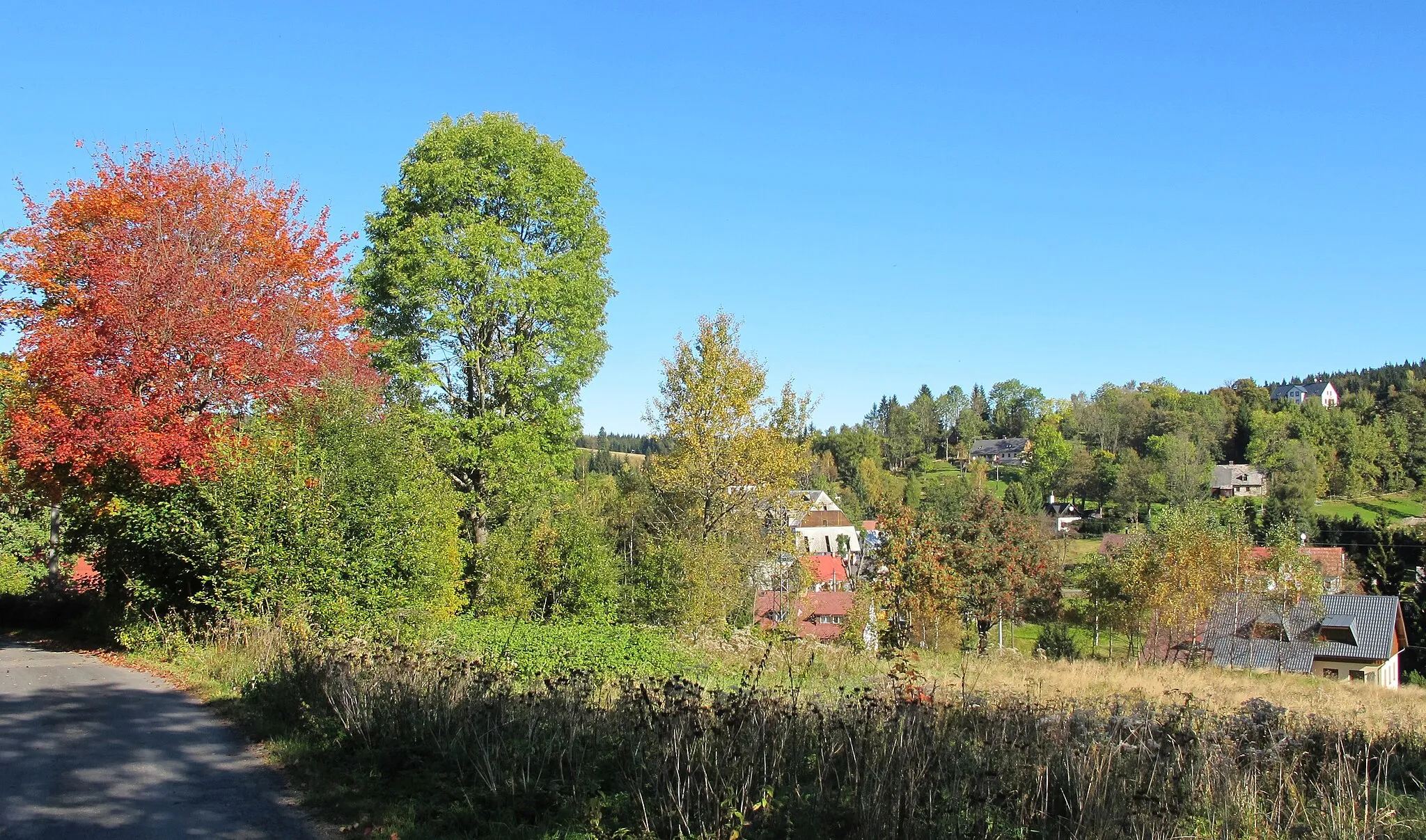 Photo showing: Bedřichov in Jablonec nad Nisou District, Jizera Mountains, Czech republic