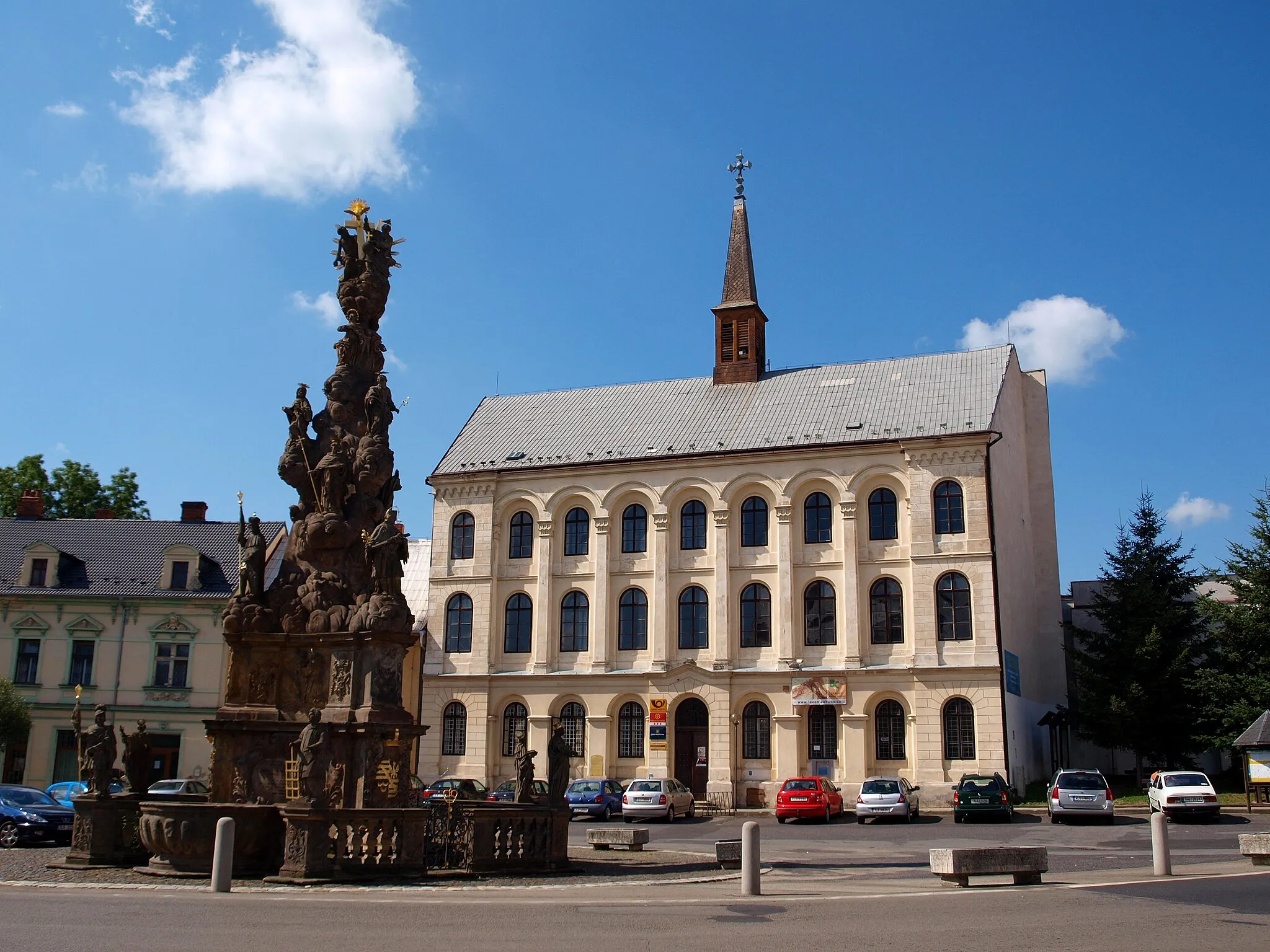 Photo showing: Zákupy - pošta
