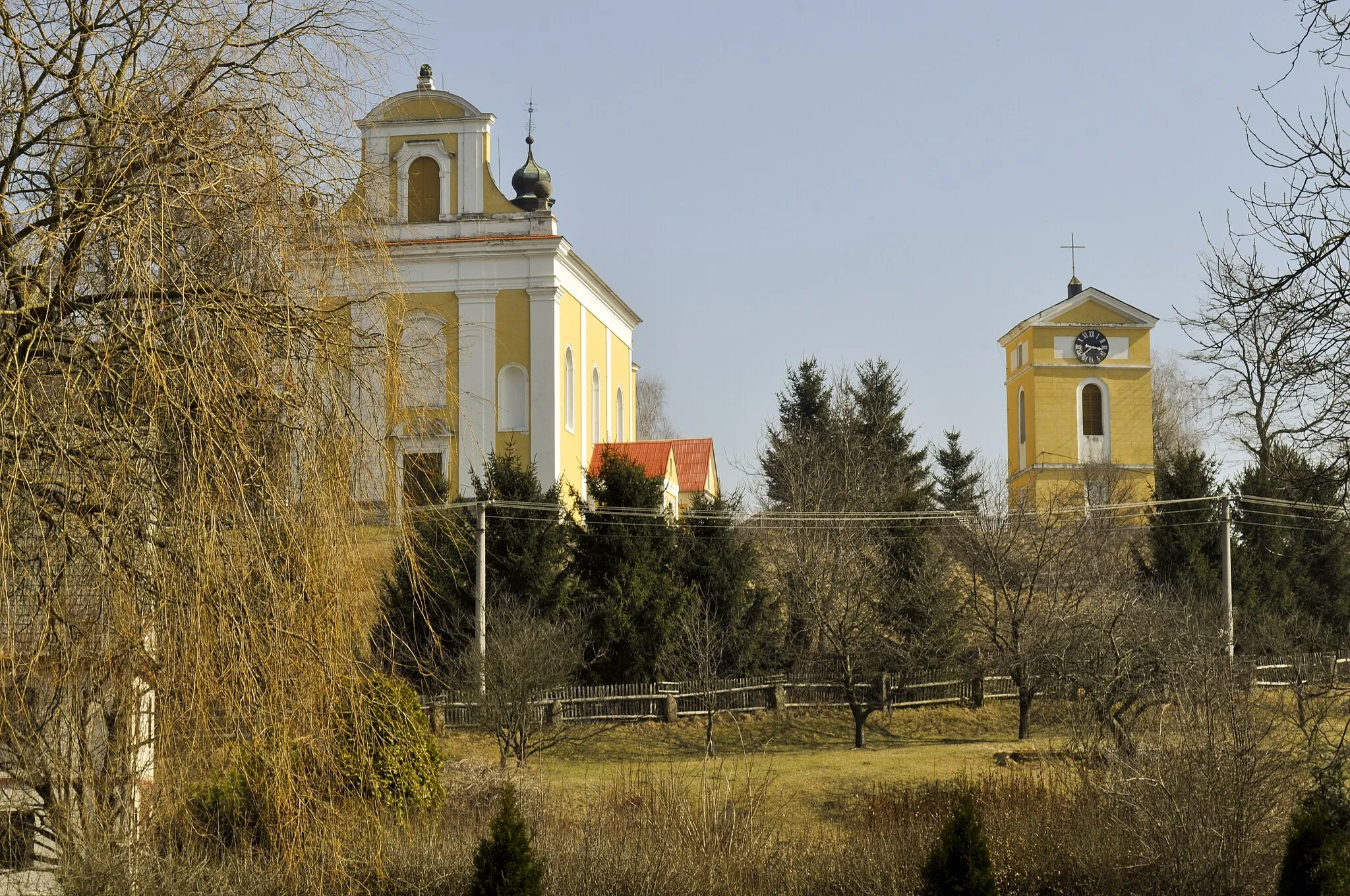 Photo showing: Church of Saint Gall, Tuhaň, Ústí nad Labem region