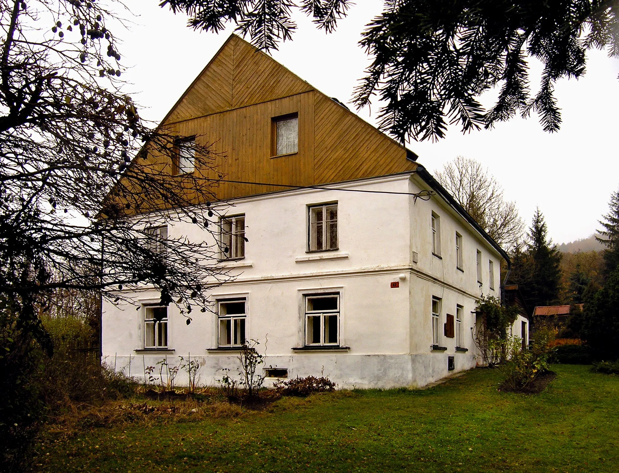 Photo showing: Taneček, part of Stvolínky village, Czech Republic