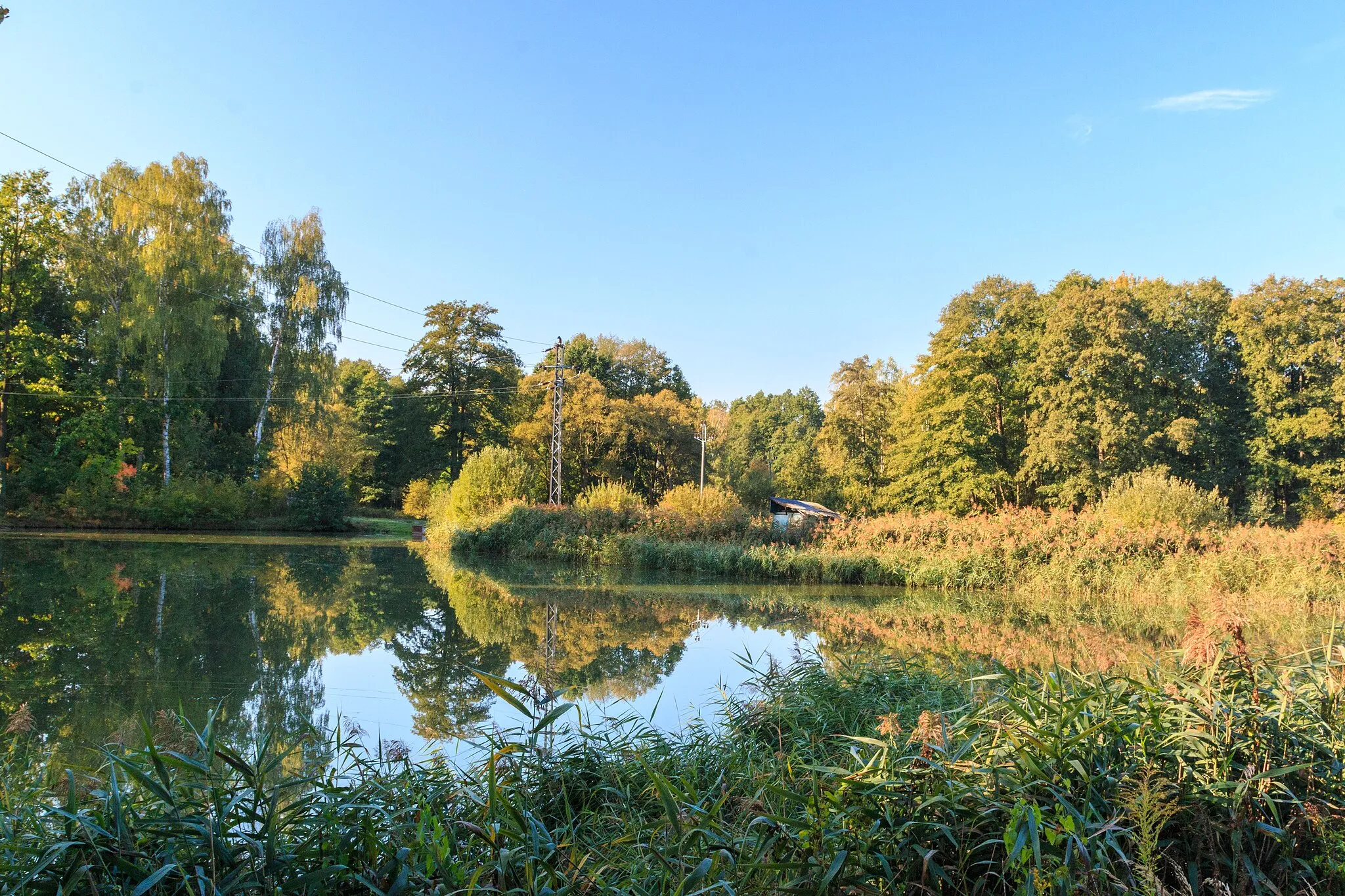 Photo showing: Mimoňské rybníky