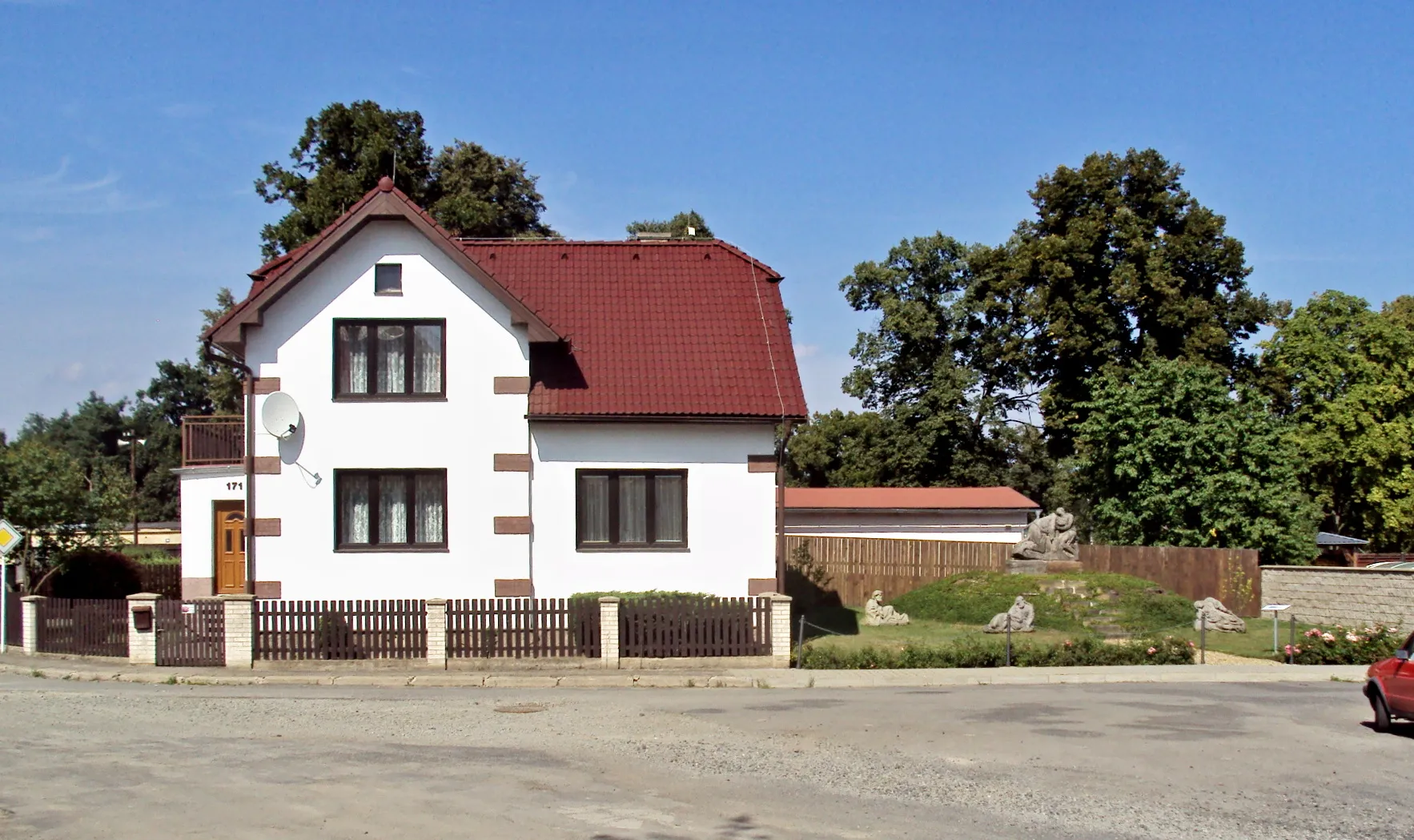 Photo showing: Getsemanská zahrada na trase Poutní stezky Mimoní