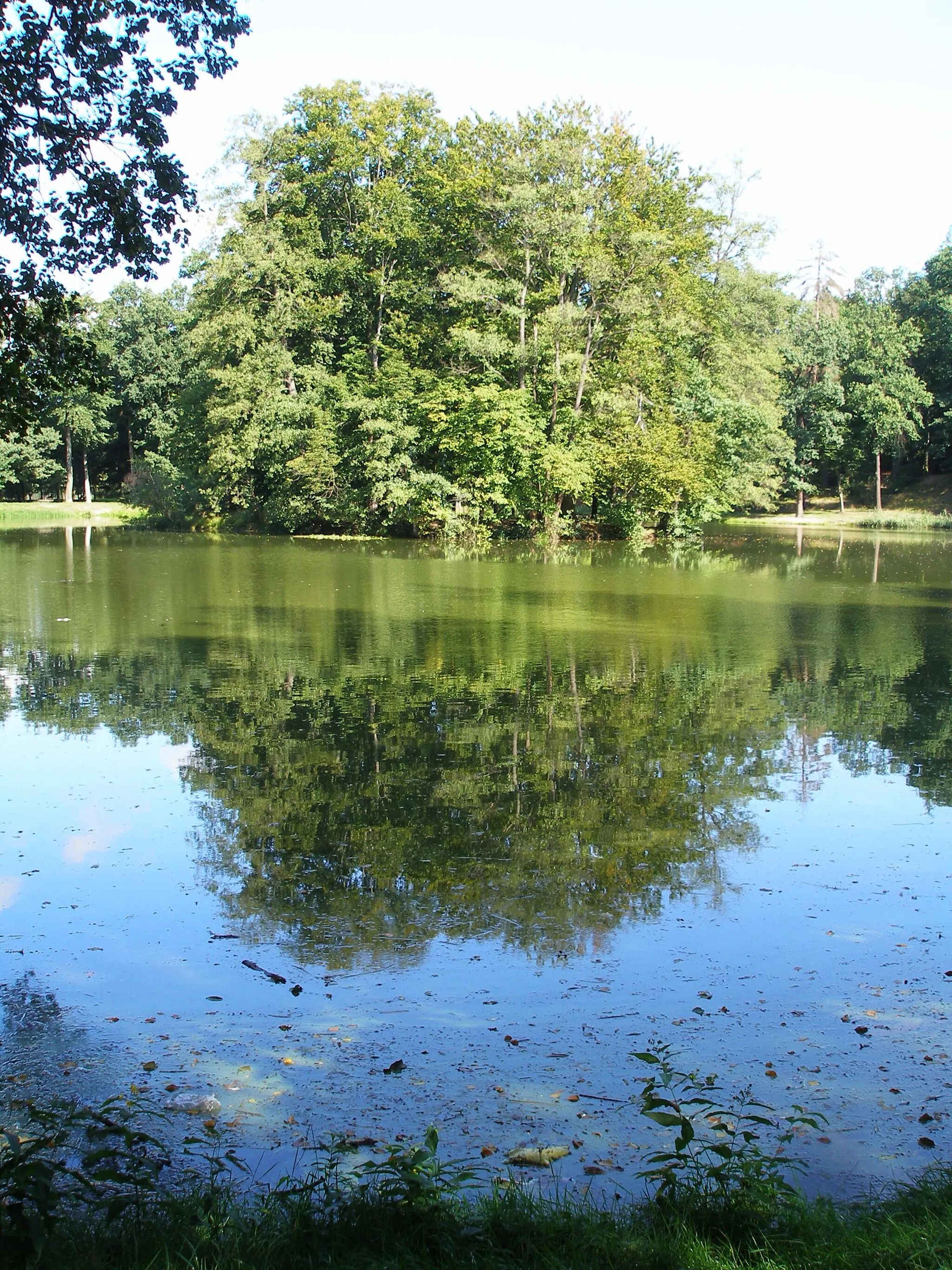 Photo showing: A castle park in Mimoň, Czechia