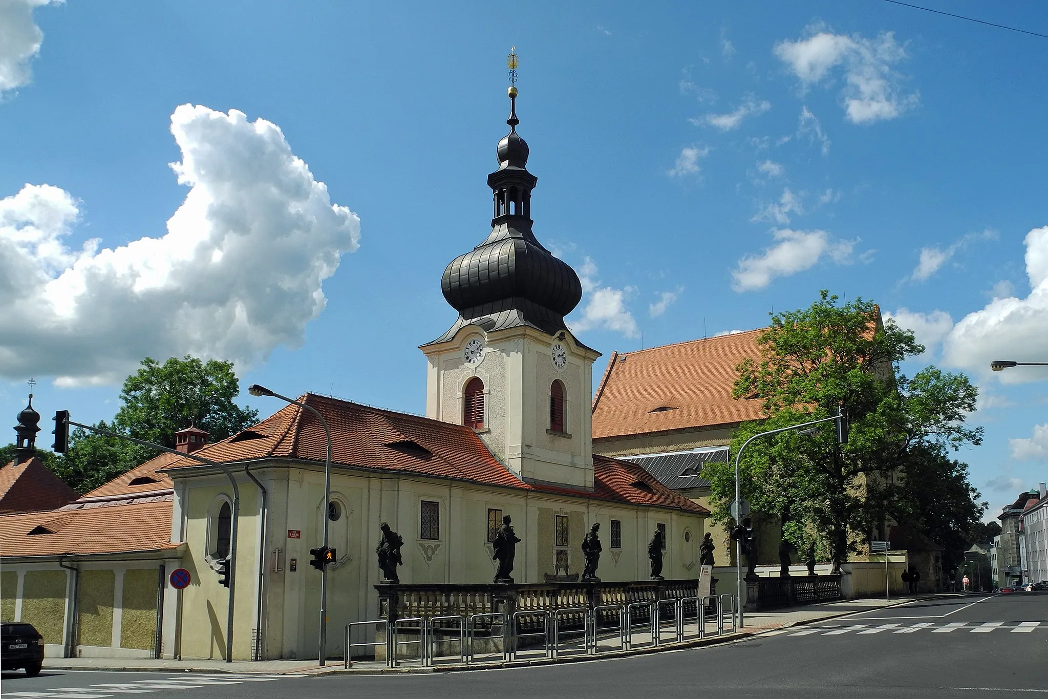 Photo showing: Loreto-Kapelle im ehem. Kapuziner-Kloster in Rumburk (Rumburg), tř. 9. května