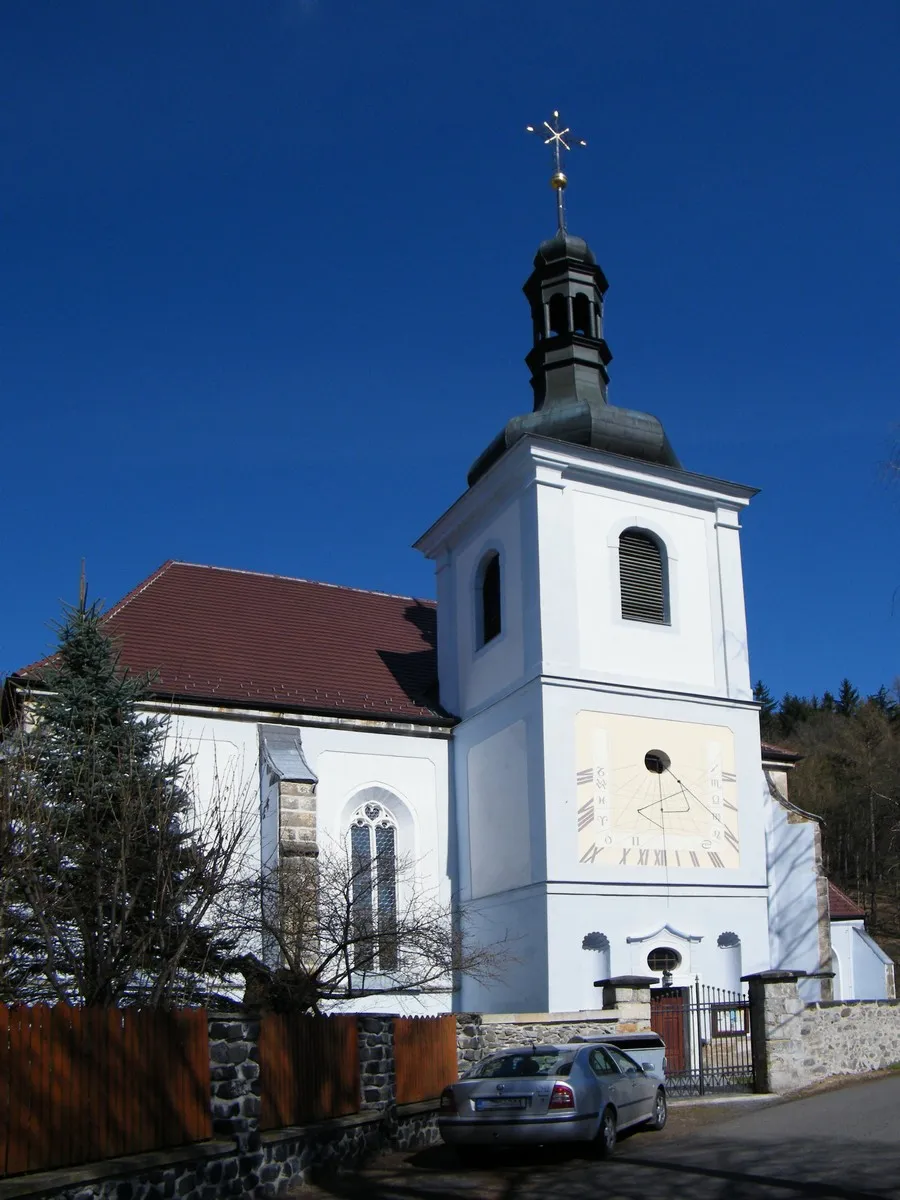 Photo showing: Kostel svaté Anny v Jedlce