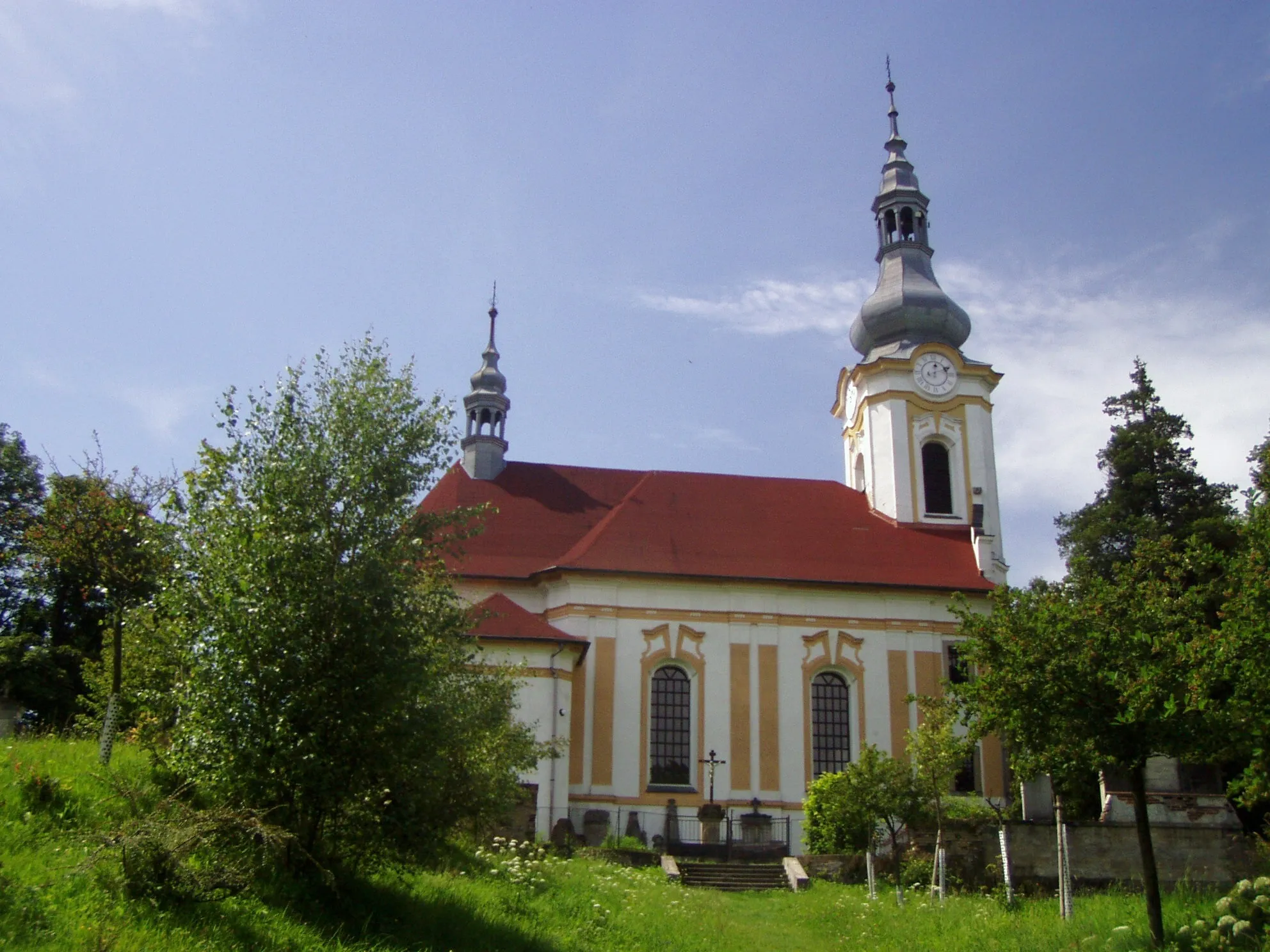 Photo showing: Church of St Anthony of Padua in Kytlice, Děčín District, Czech Republic.