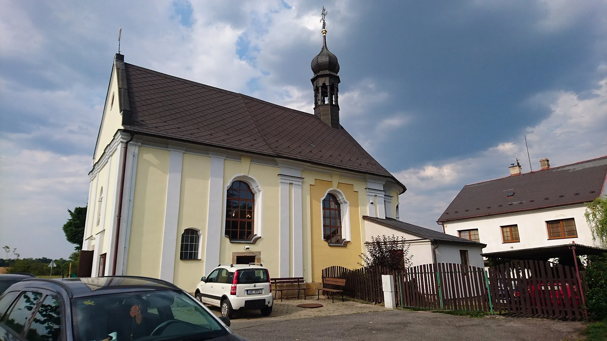 Photo showing: Kostel Narození sv. Jana Křtitele v Horních Habarticích