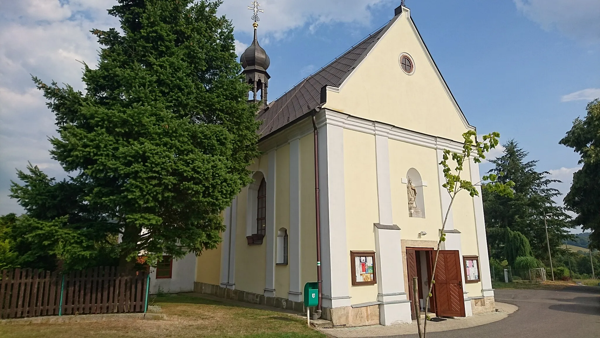Photo showing: Kostel Narození sv. Jana Křtitele v Horních Habarticích