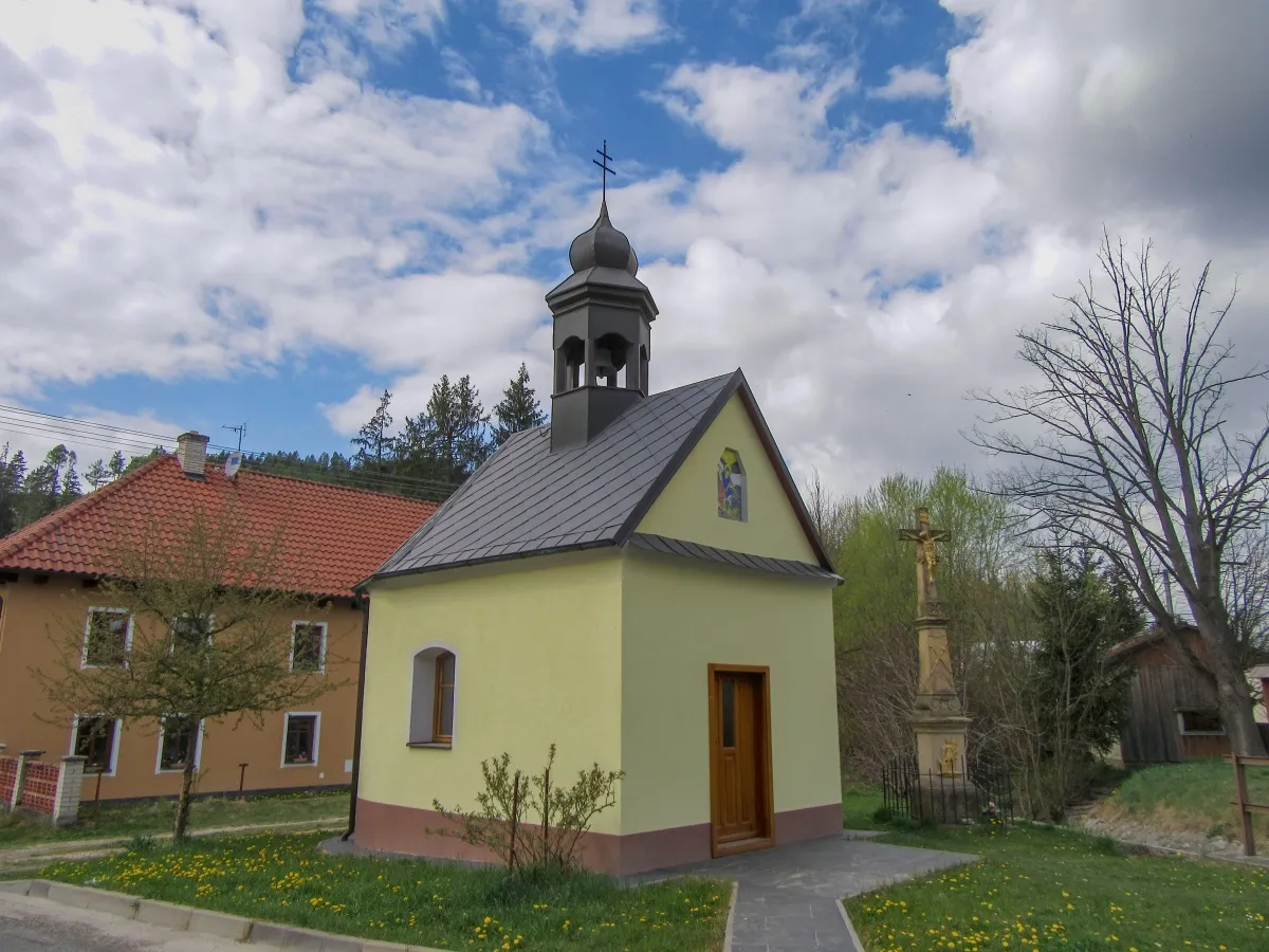 Photo showing: Chapel in Hvozd in Prostějov District – entry no. 35736.