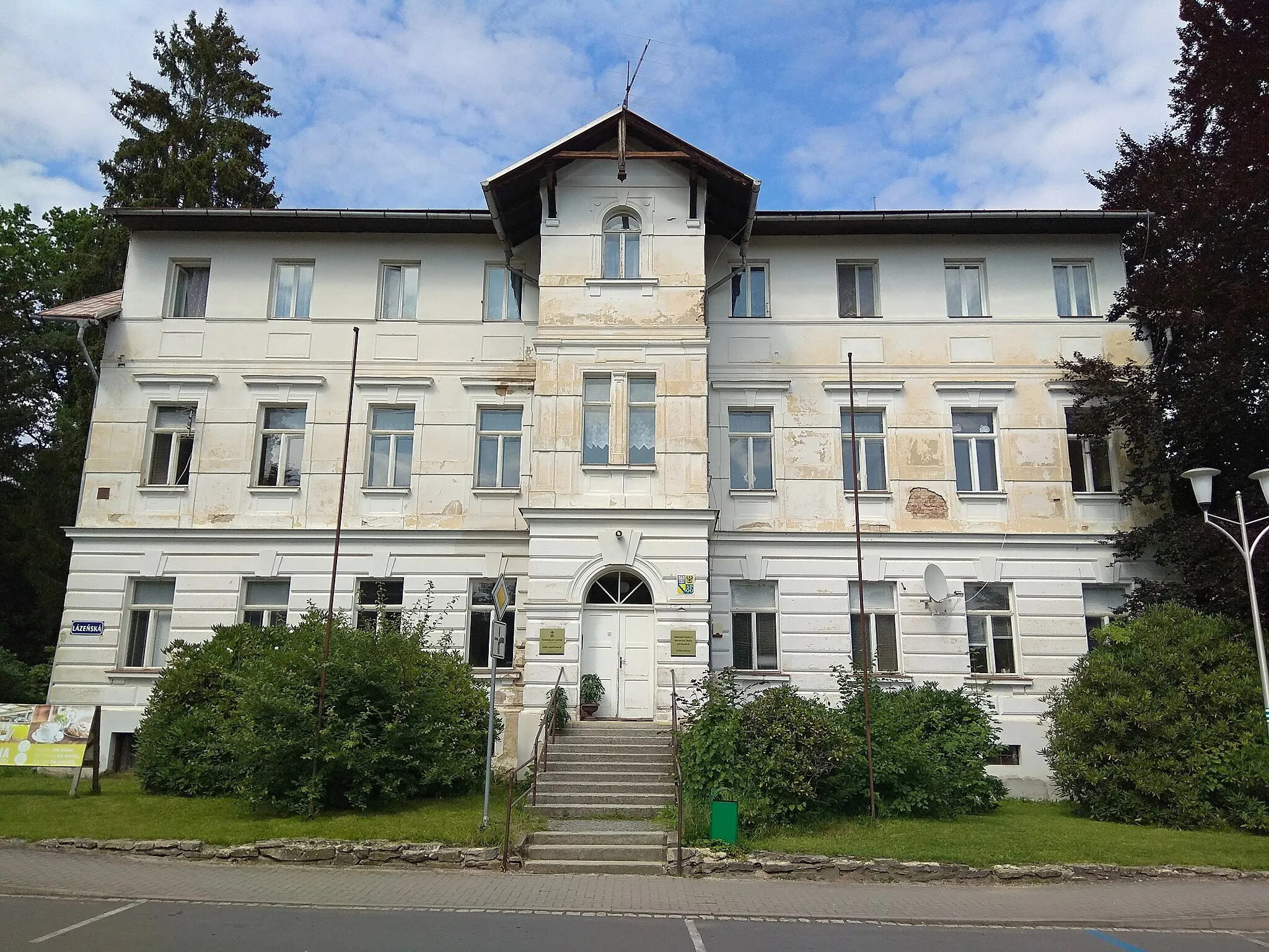 Photo showing: Spa villa Knížecí in Velké Losiny, Šumperk District, Olomouc Region, Czech Republic.