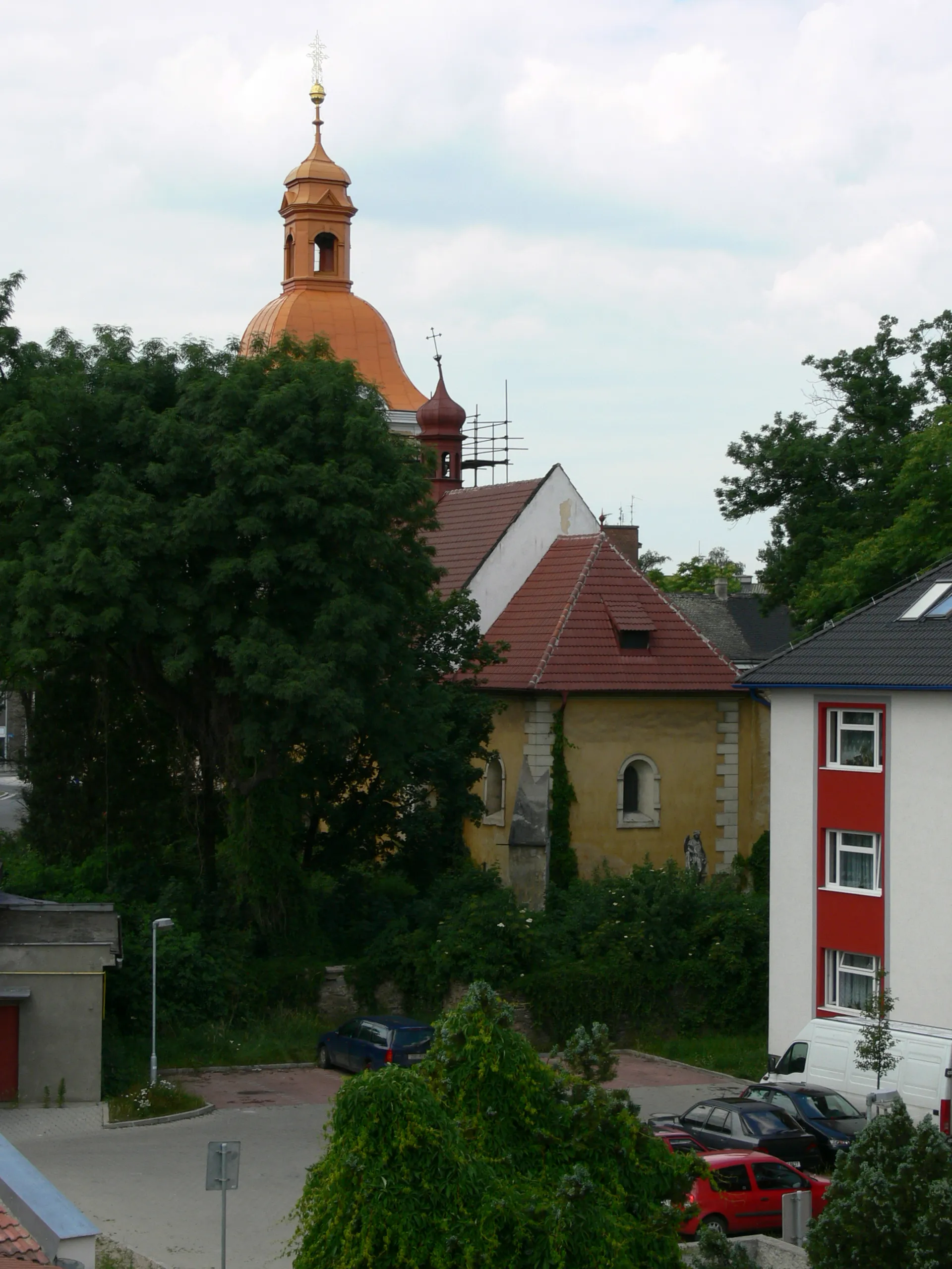 Photo showing: St. Vitus church in Kolín, CZ.