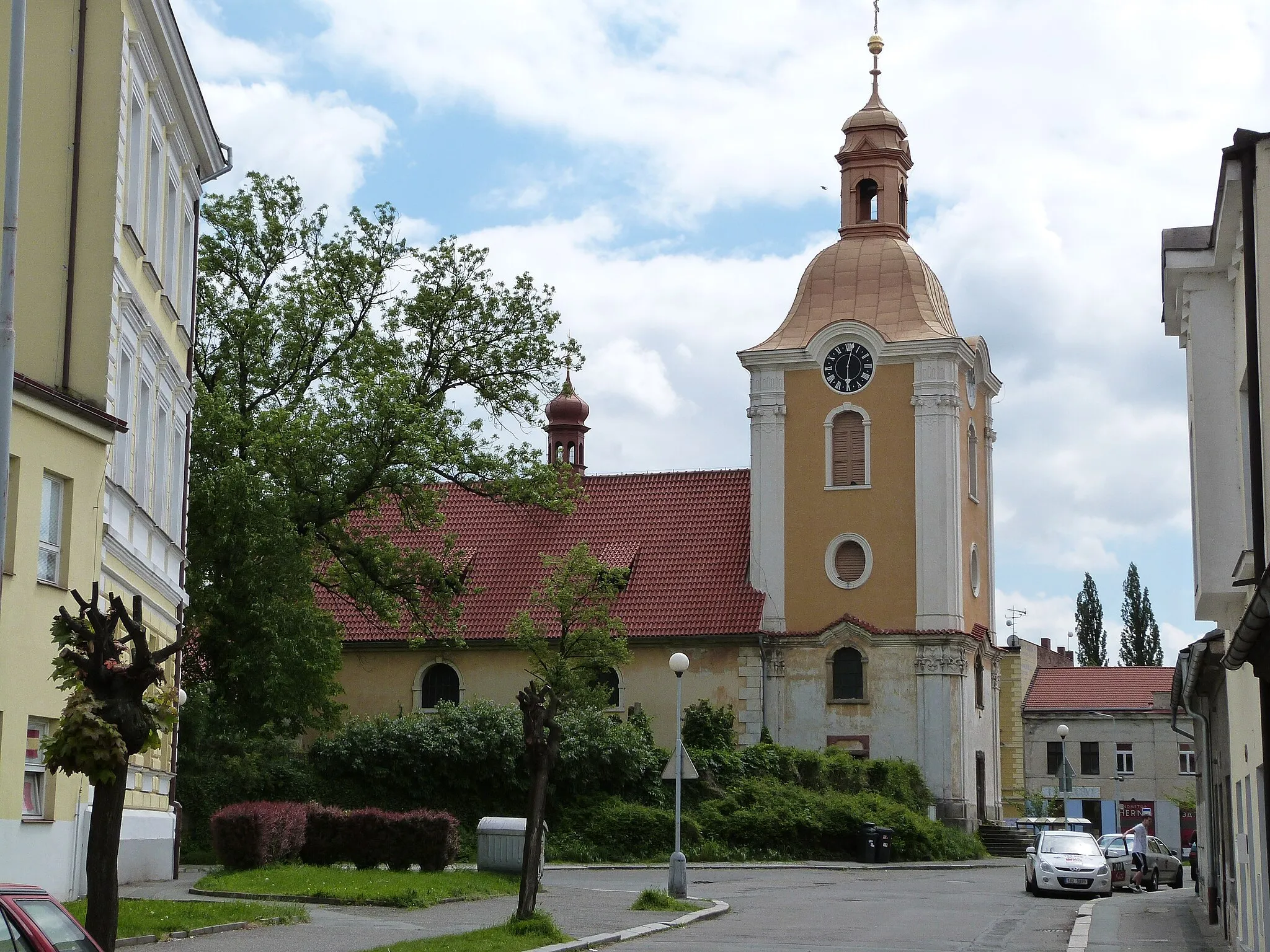 Photo showing: Kostel sv. Víta v Kolíně