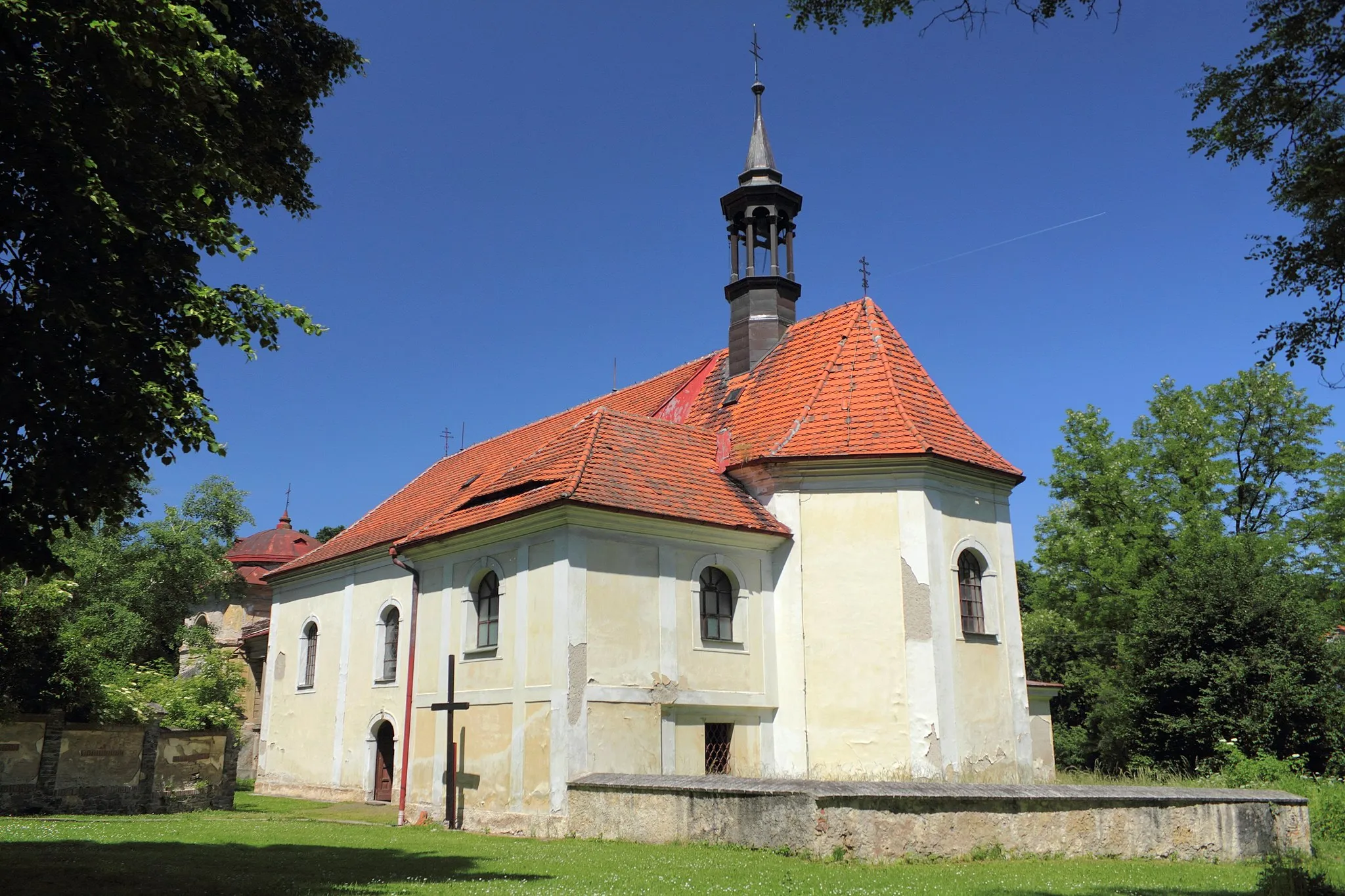 Photo showing: Kostel Narození Panny Marie ve Žlebech