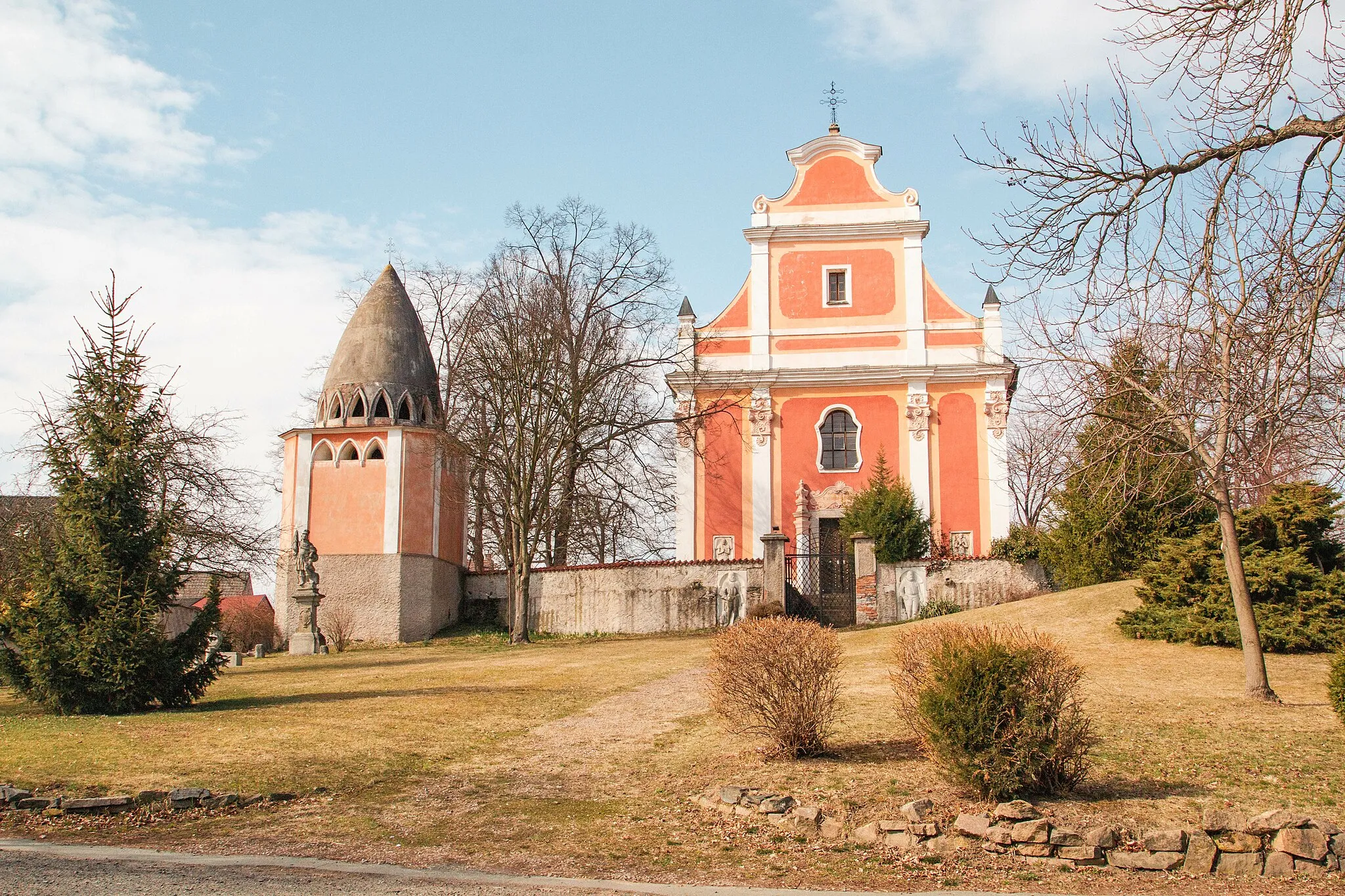 Photo showing: Kostel svatého Marka v Žehušicích