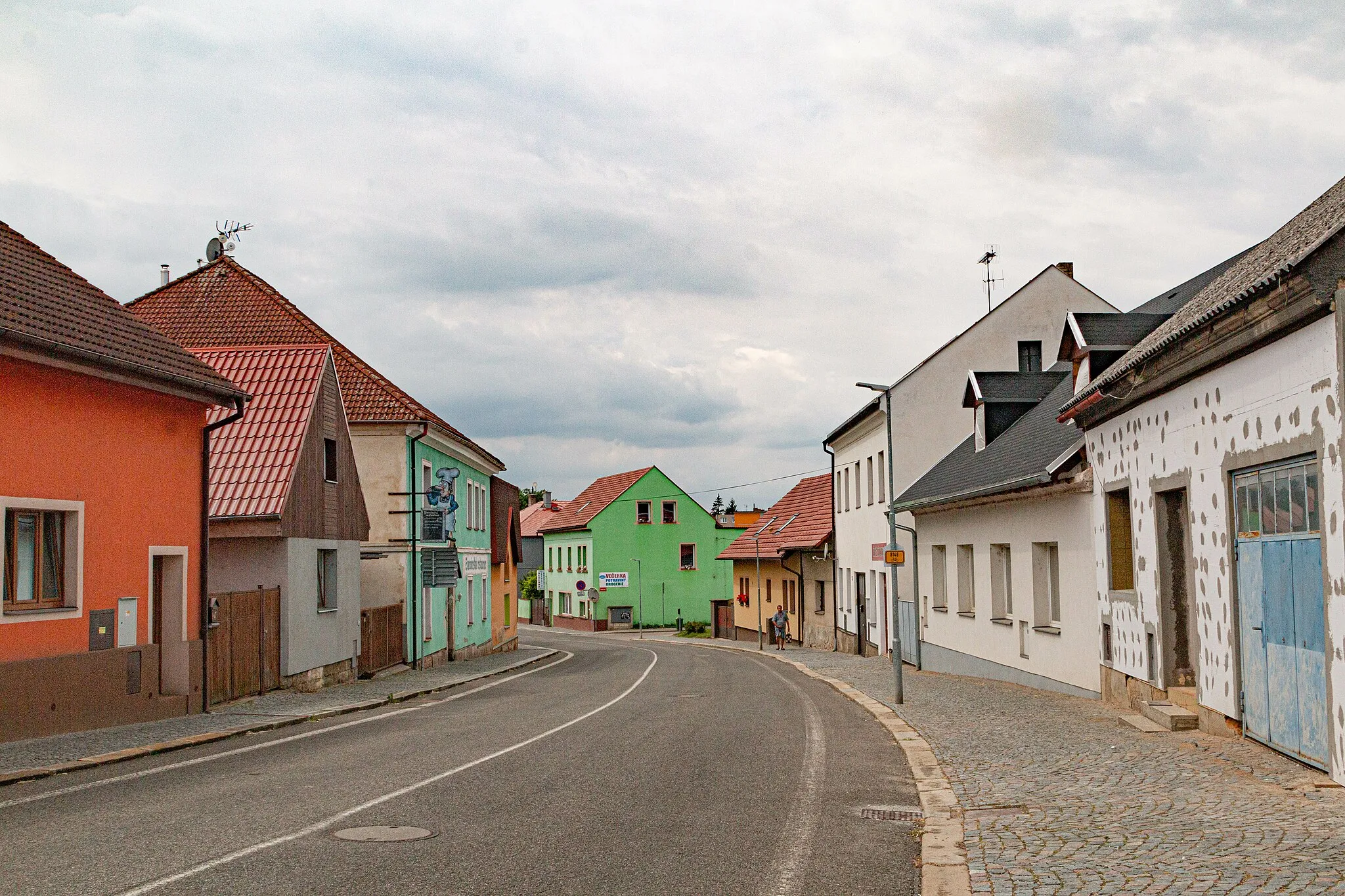 Photo showing: Dolní Bousov - ulice Brodecká