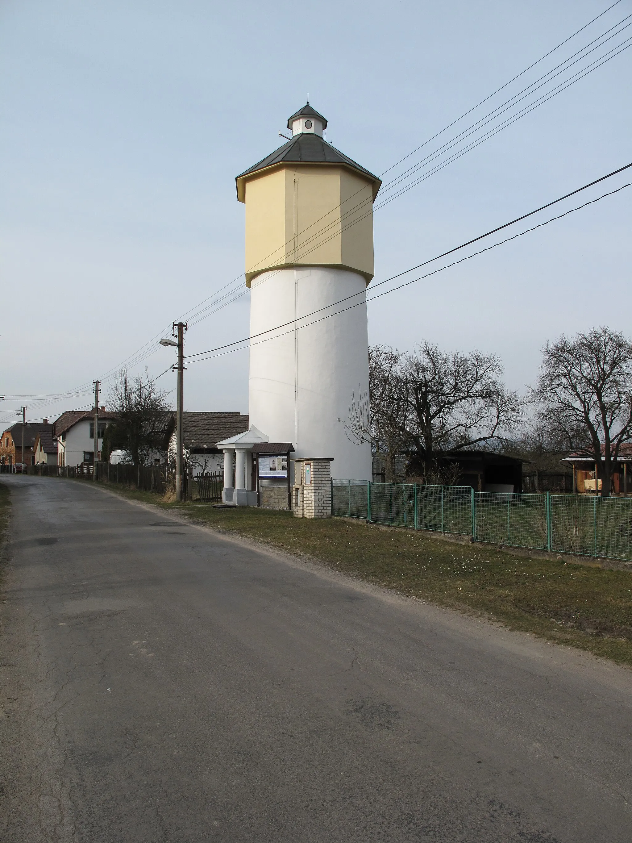 Photo showing: Waterworksin Rostkov. District of Mladá Boleslav, Czech Republic.