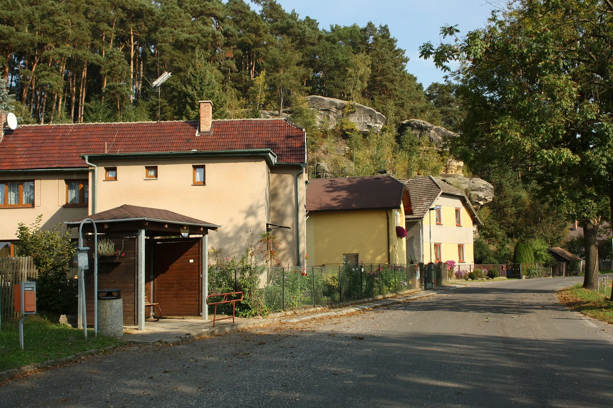 Photo showing: East part of Branžež, Czech Republic