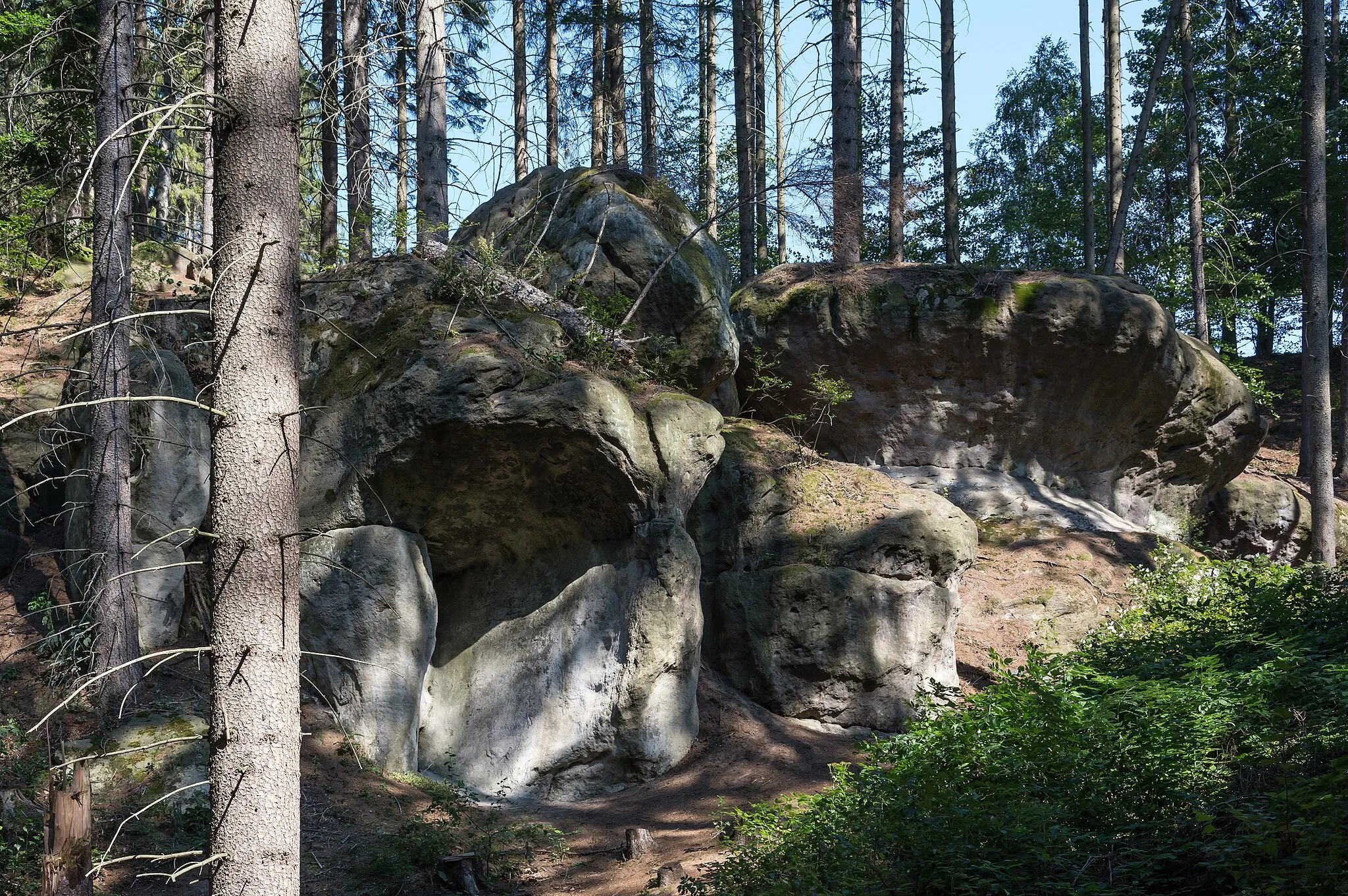 Photo showing: Nature reserve Głazy Krasnoludków