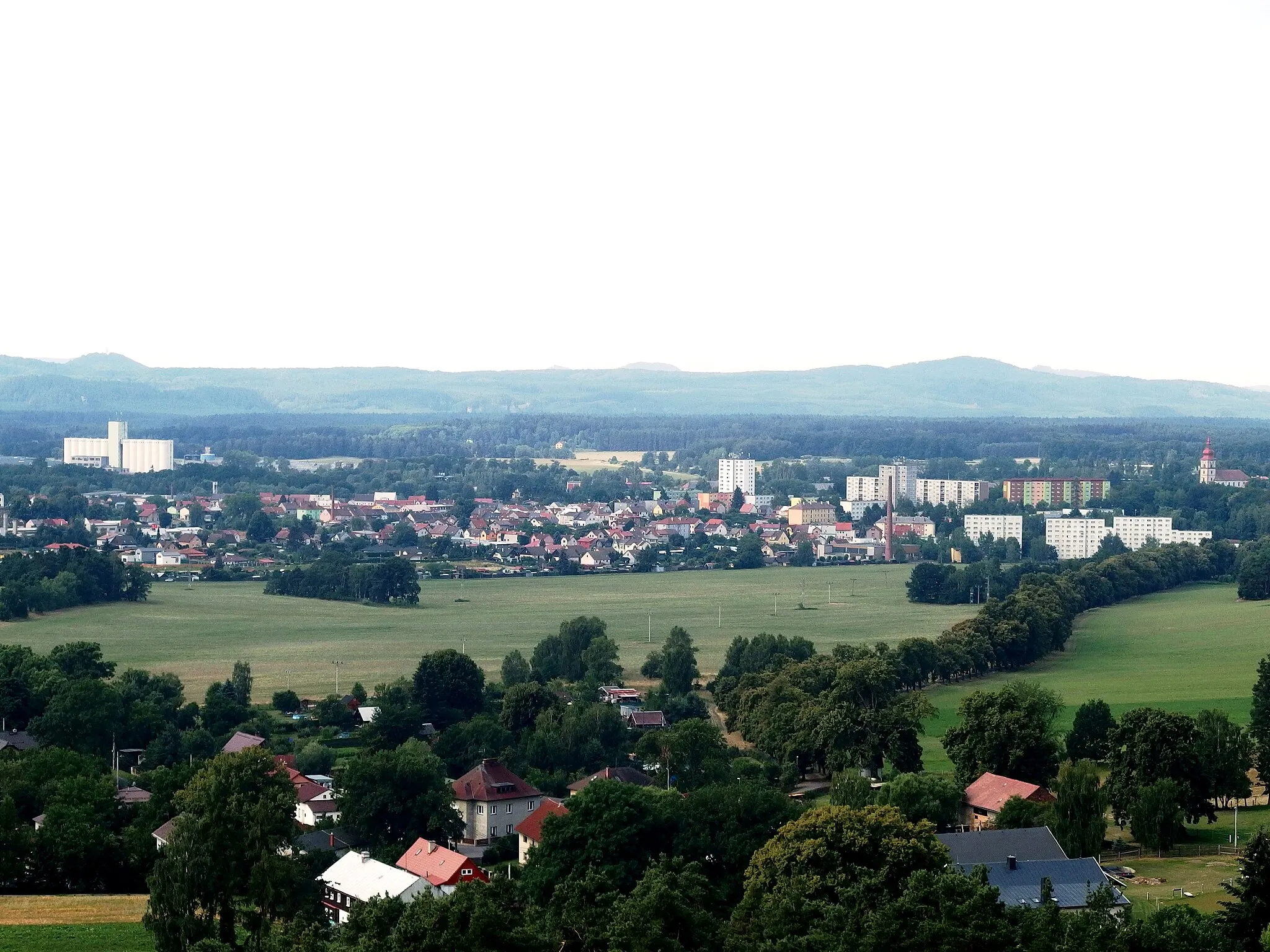 Photo showing: PP Vranovské skály u Mimoně, skalní útvar nad osadou Vranov