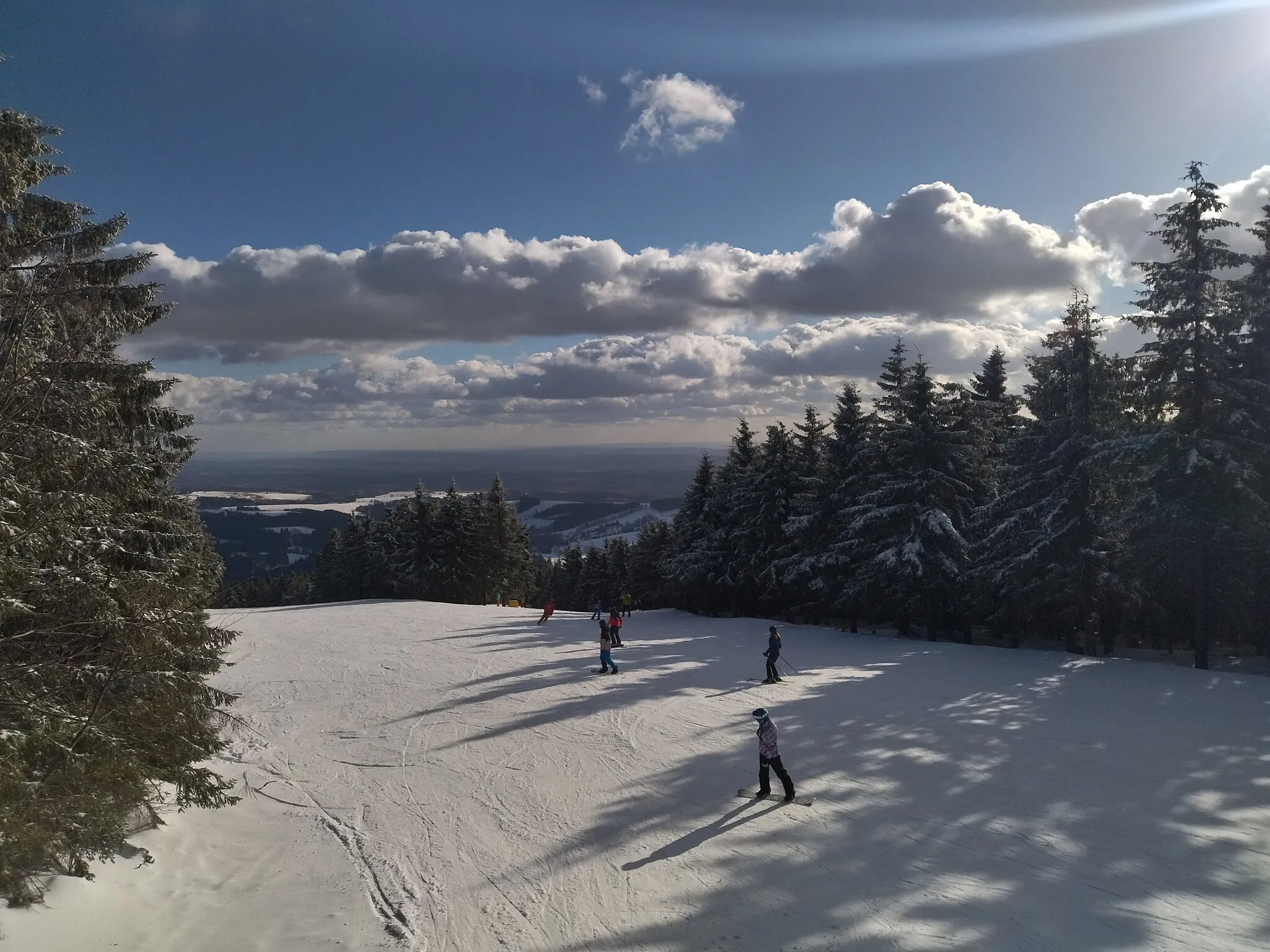 Photo showing: Ski resort Říčky in the Eagle mountains