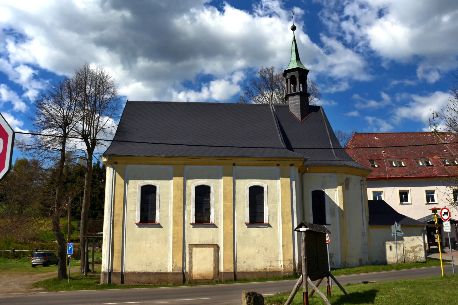 Photo showing: Kostel 14 Sv. pomocníků v Krompachu