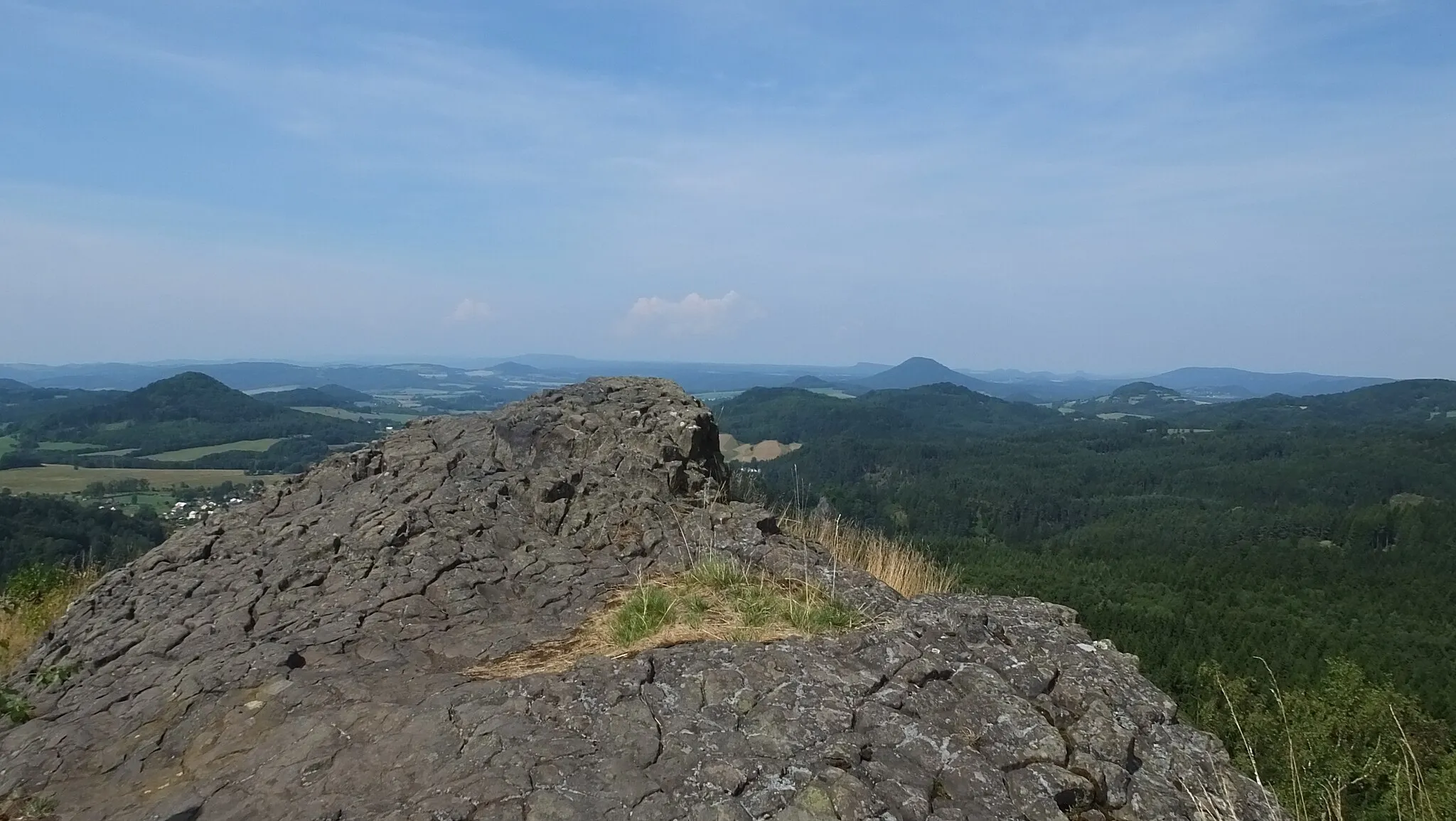 Photo showing: Aussicht vom Mittenberg (Střední vrch )