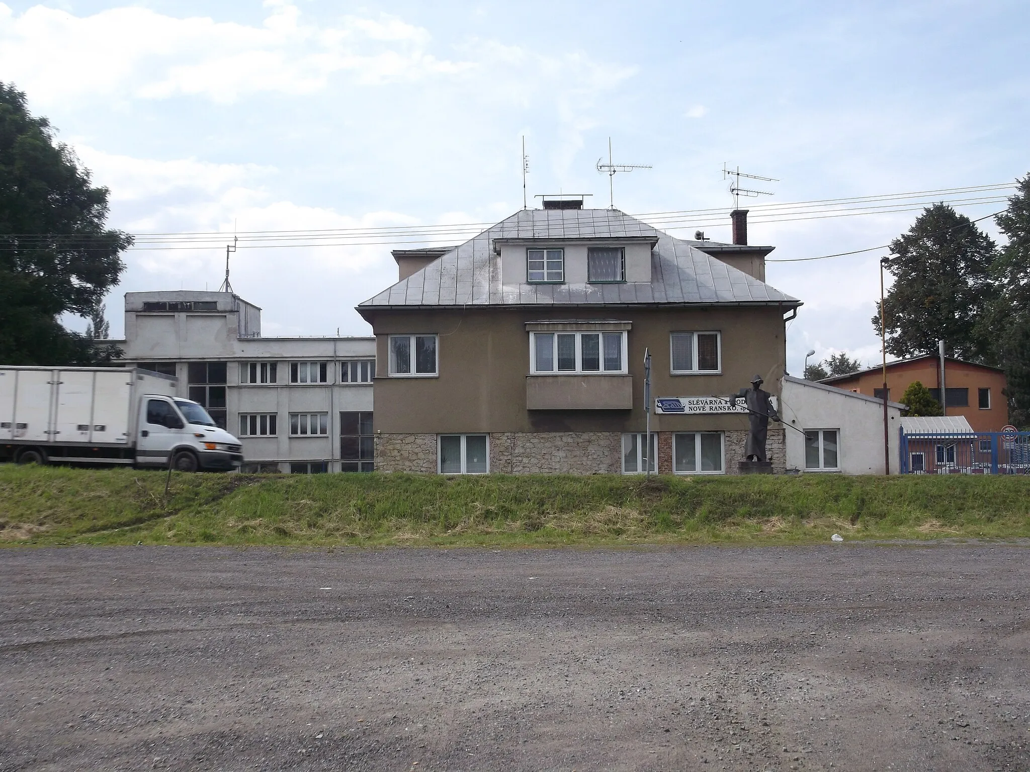 Photo showing: Nové Ransko - slévárna