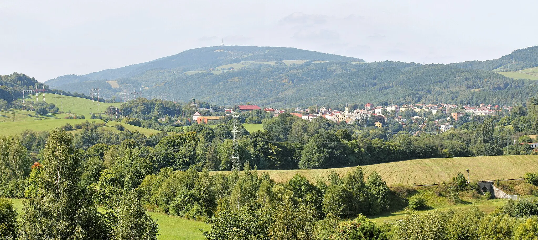 Photo showing: Hodkovice nad Mohelkou z Jílového