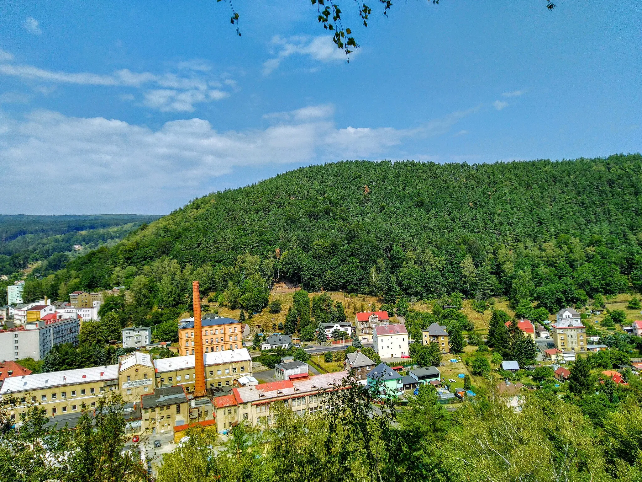 Photo showing: Pohled na Písečný vrch z jihu.