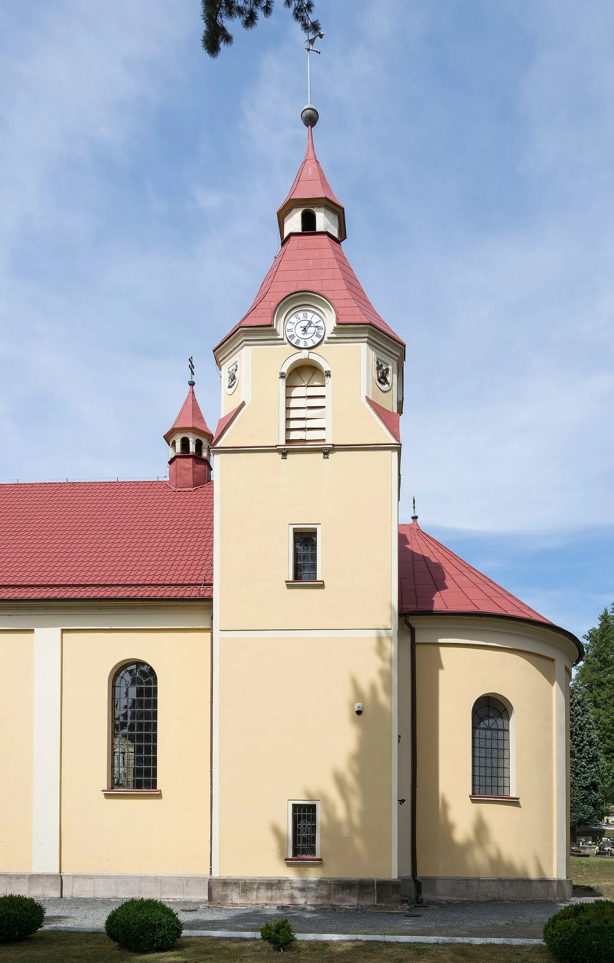 Photo showing: Church of the Nativity of the Virgin Mary in Kudowa-Zdrój
