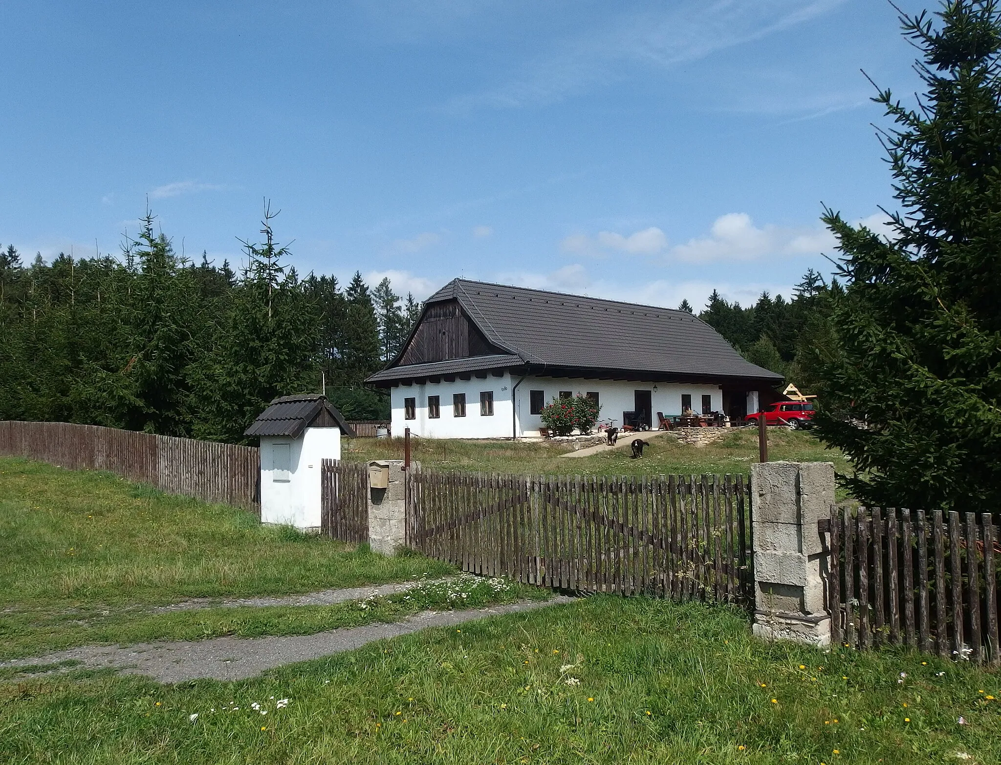 Photo showing: Mohelnice, Šumperk District, Czechia, part Studená Loučka, hamlet Buková.