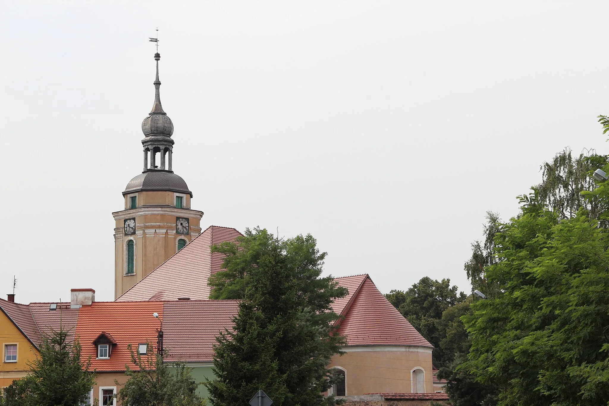 Photo showing: Christ the King church in Leśna