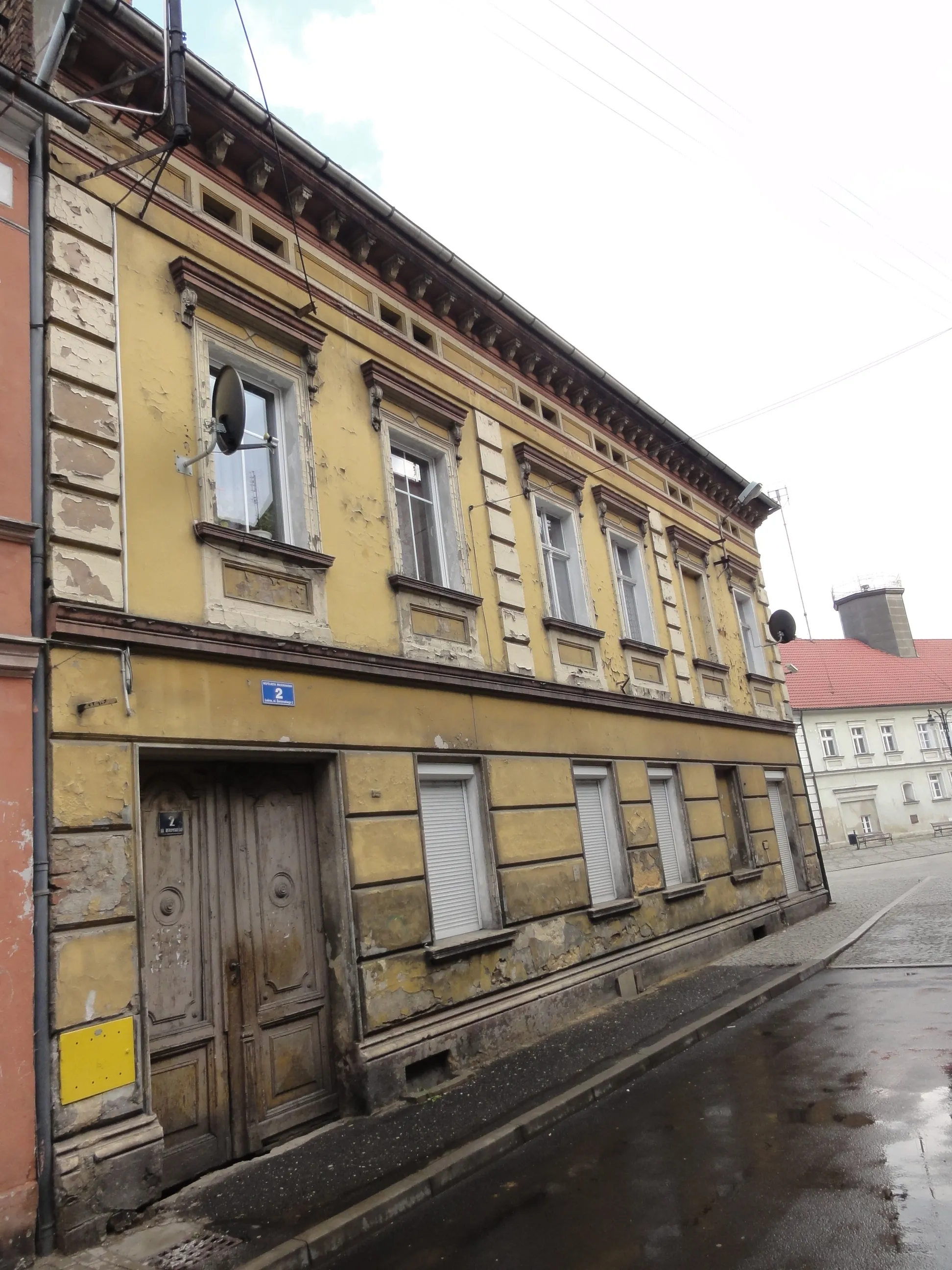 Photo showing: Leśna, ul. Żeromskiego 2 - dom, po 1880 r. (zabytek nr 332/1246/J)