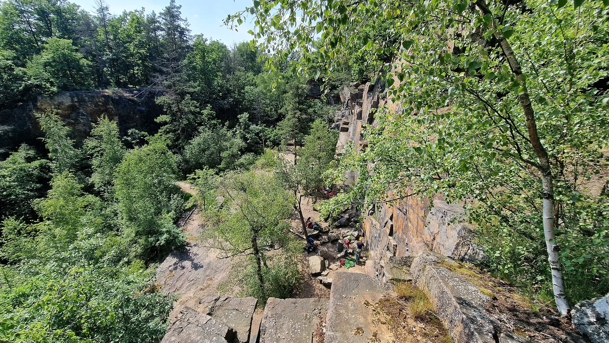 Photo showing: Bruch II, Königshainer Steinbrüche