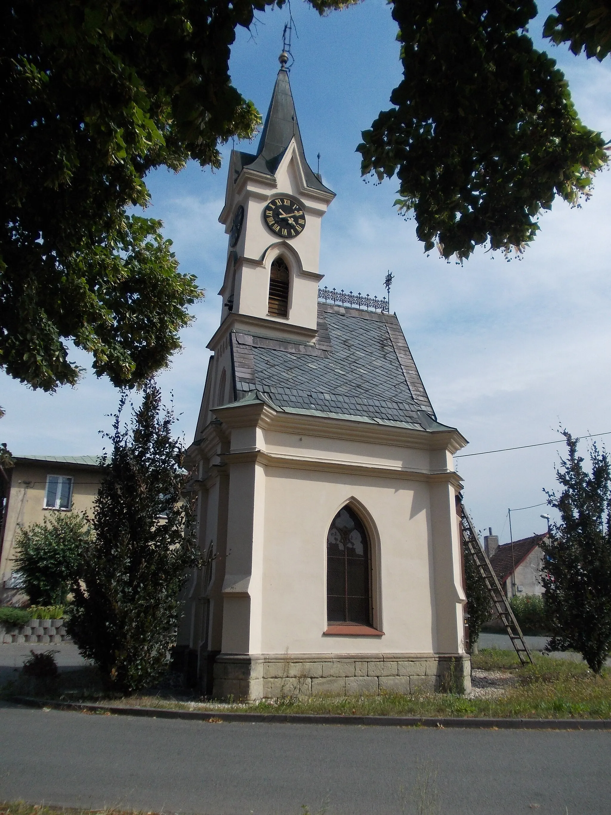 Photo showing: Dražkovice - Kaple andělů strážných