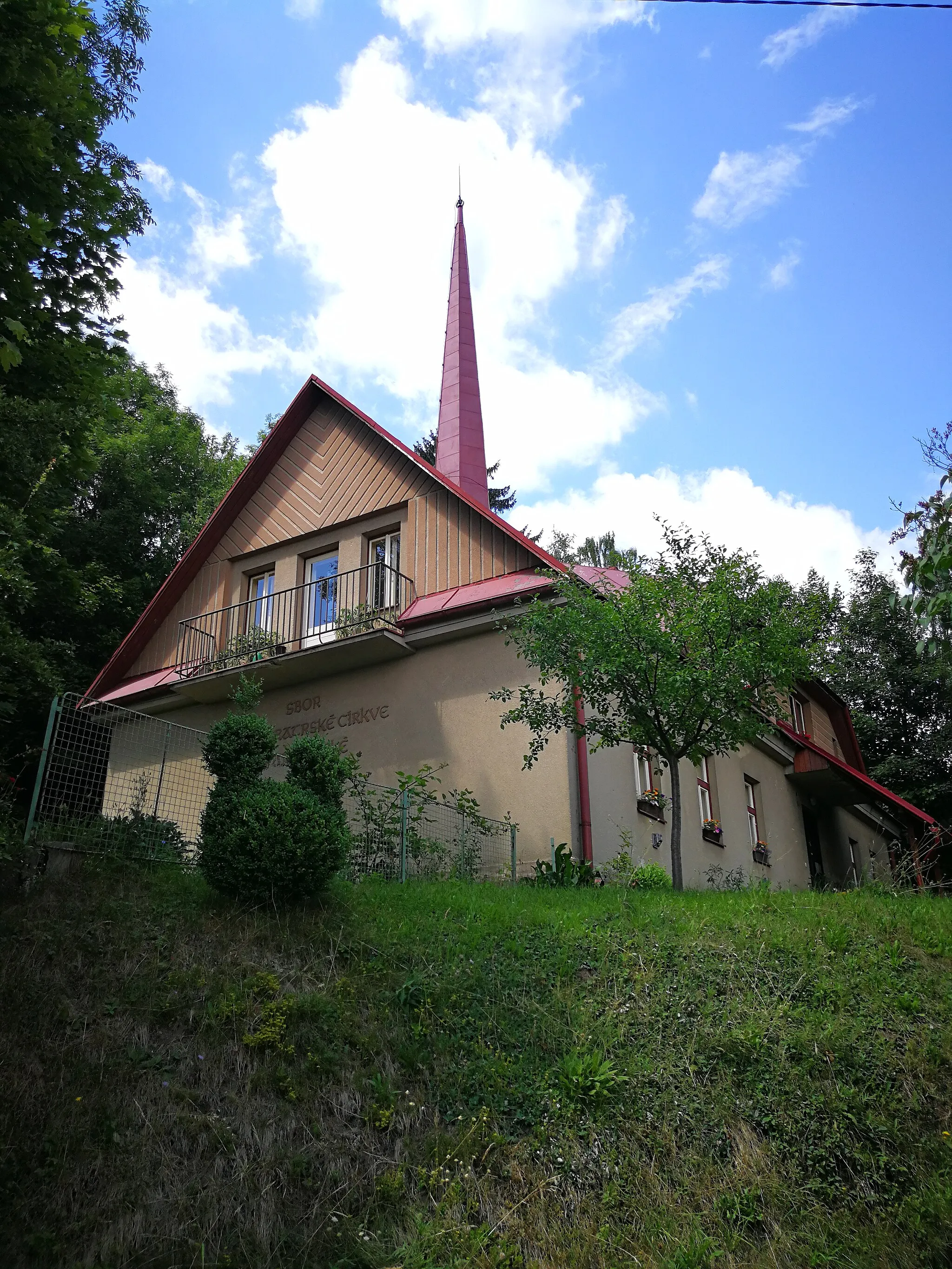 Photo showing: evangelický kostel ve Valteřicích