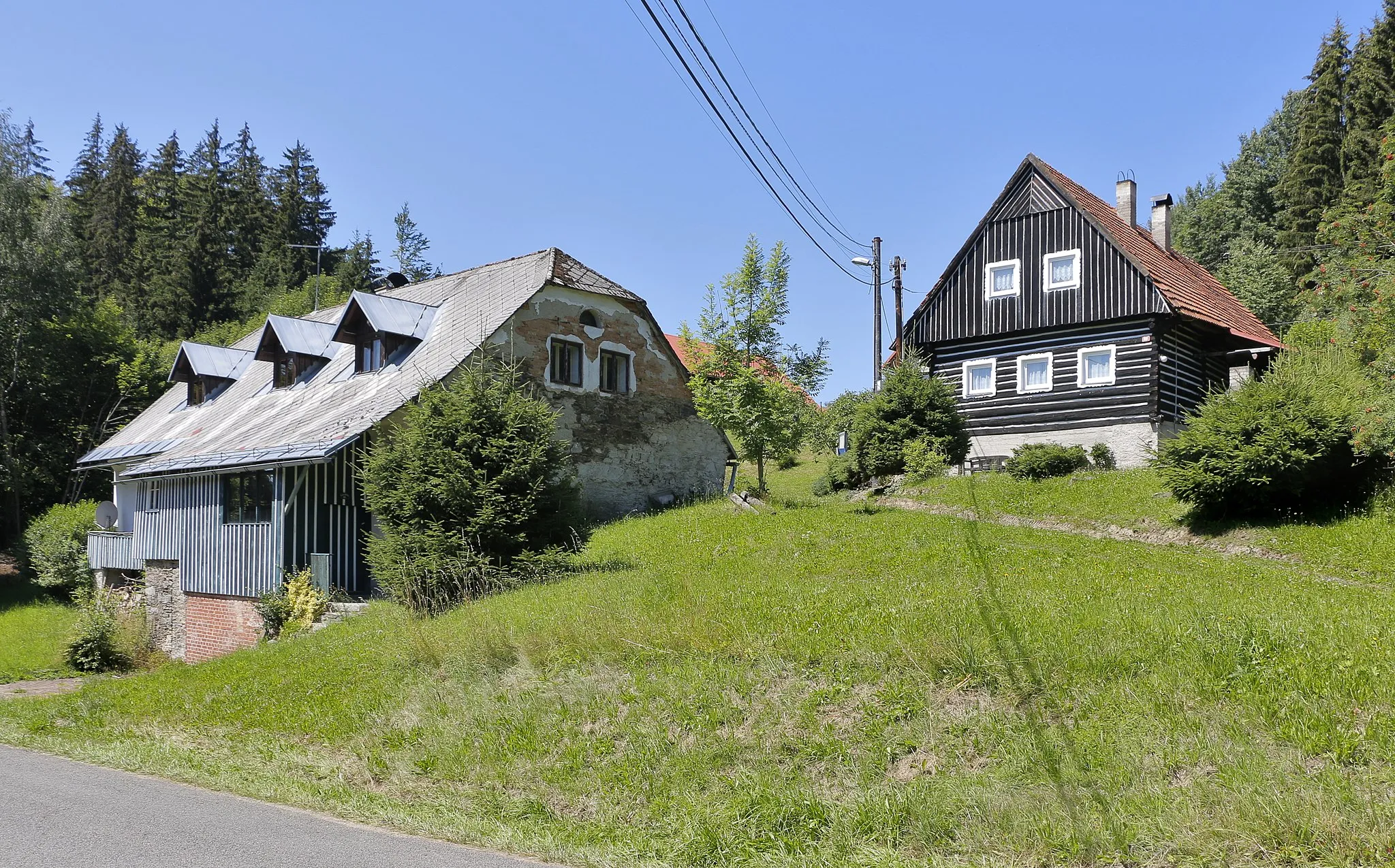 Photo showing: Helkovice, part of Vysoké nad Jizerou, Czech Republic.